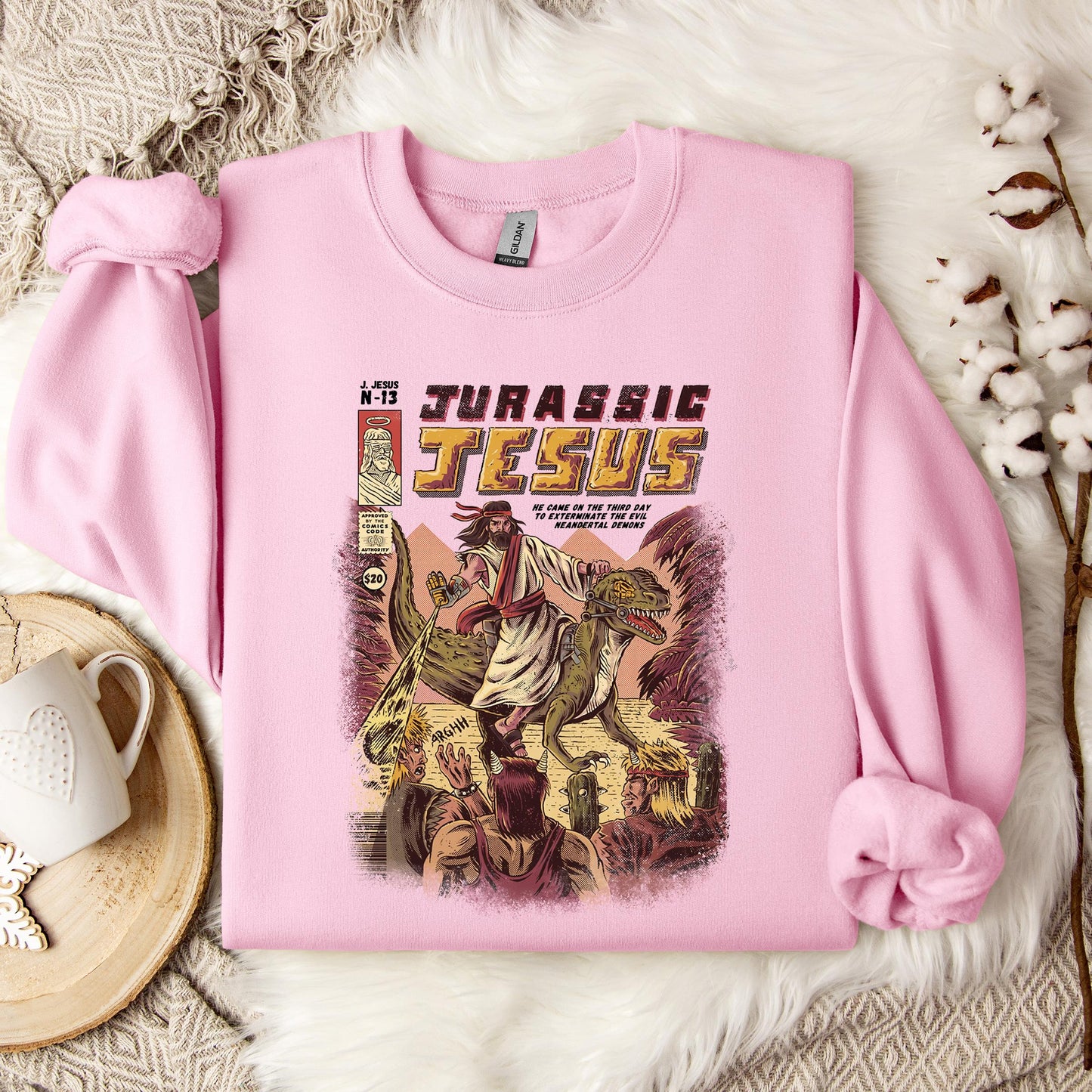 Jurassic Jesus Sweatshirt