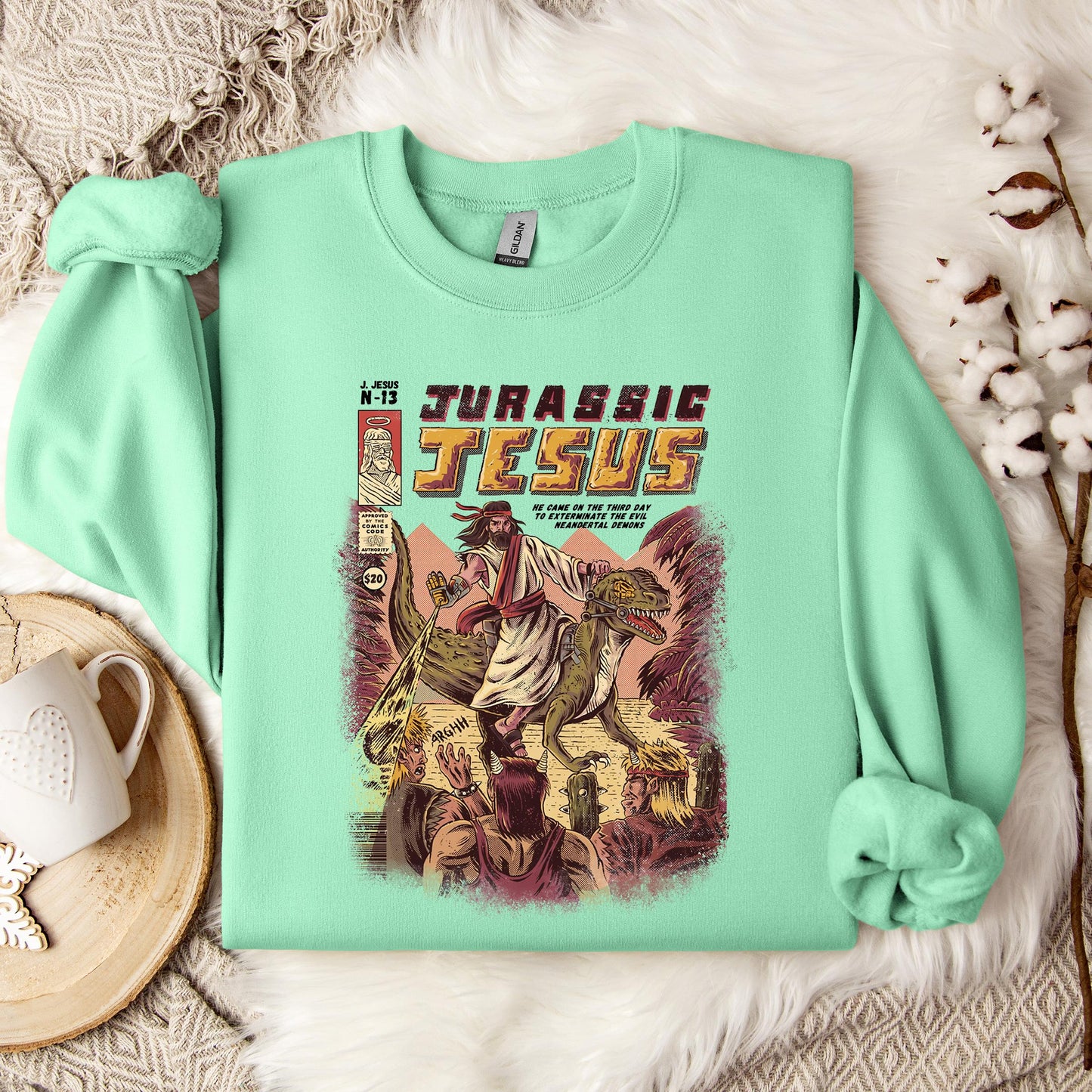 Jurassic Jesus Sweatshirt