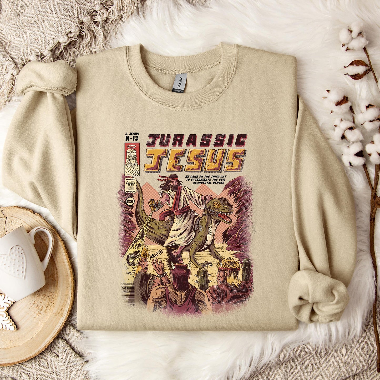 Jurassic Jesus Sweatshirt
