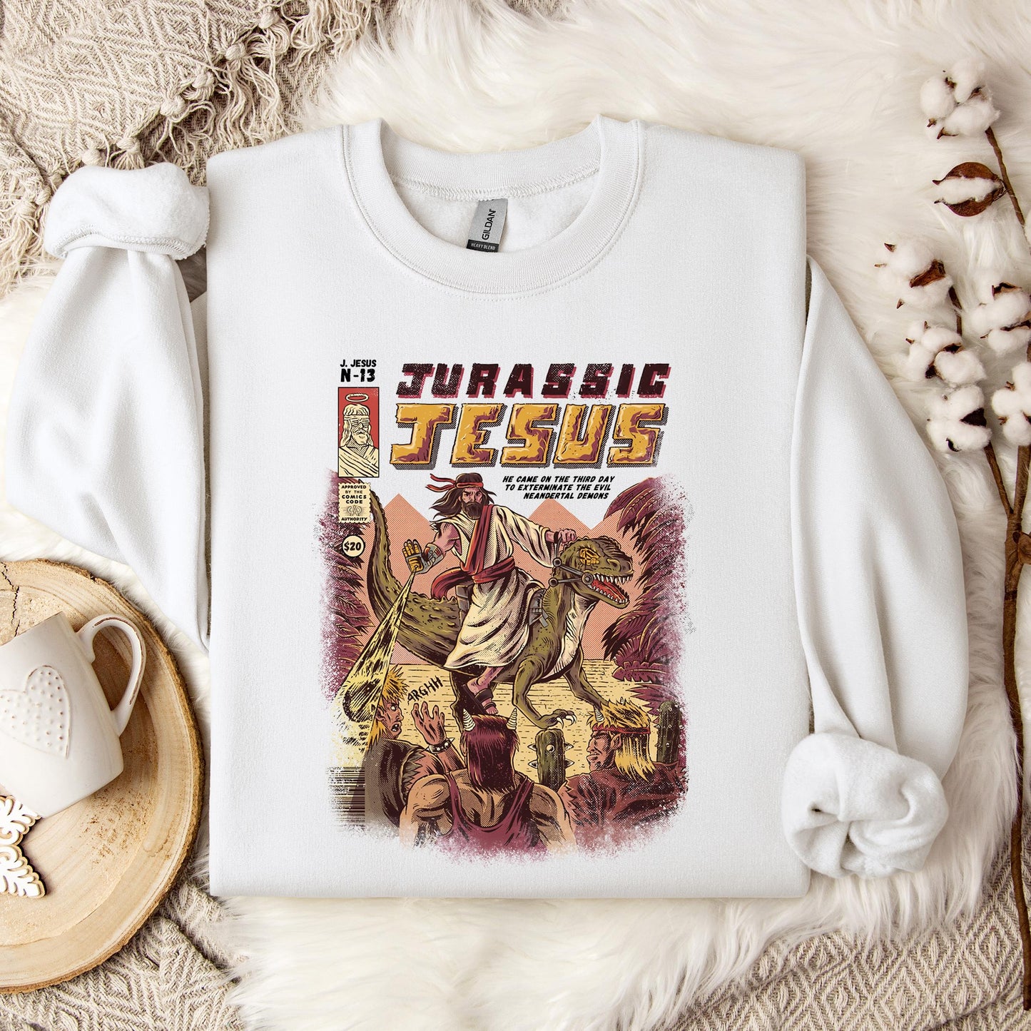 Jurassic Jesus Sweatshirt