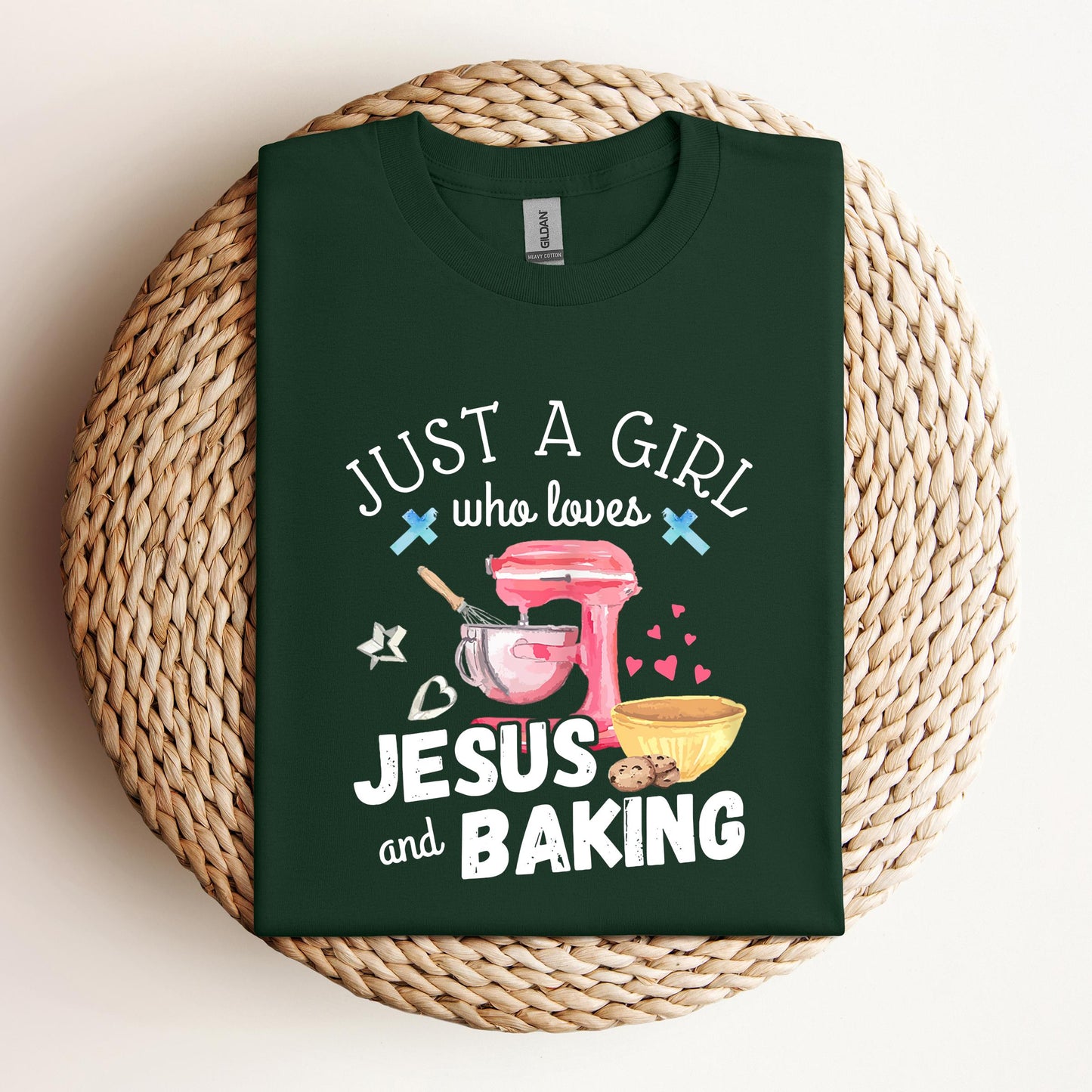 Just A Girl Who Loves Jesus And Baking