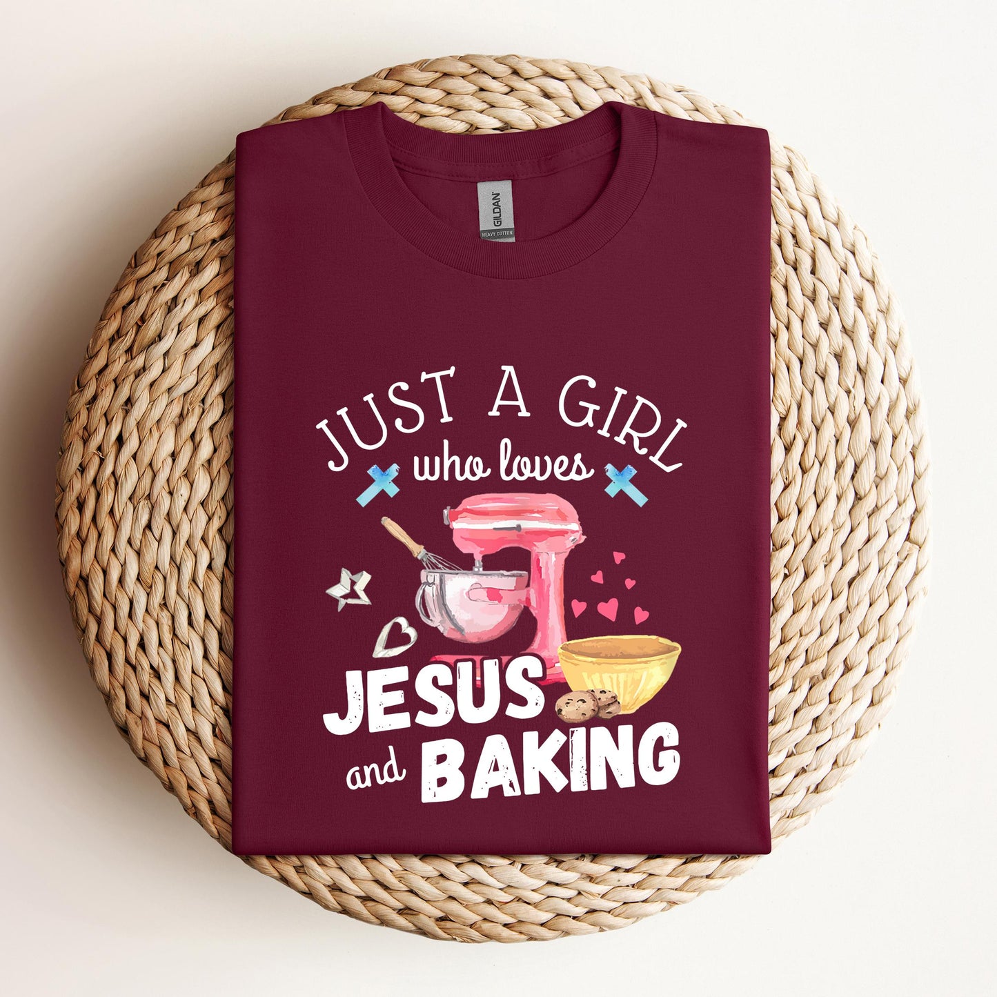 Just A Girl Who Loves Jesus And Baking