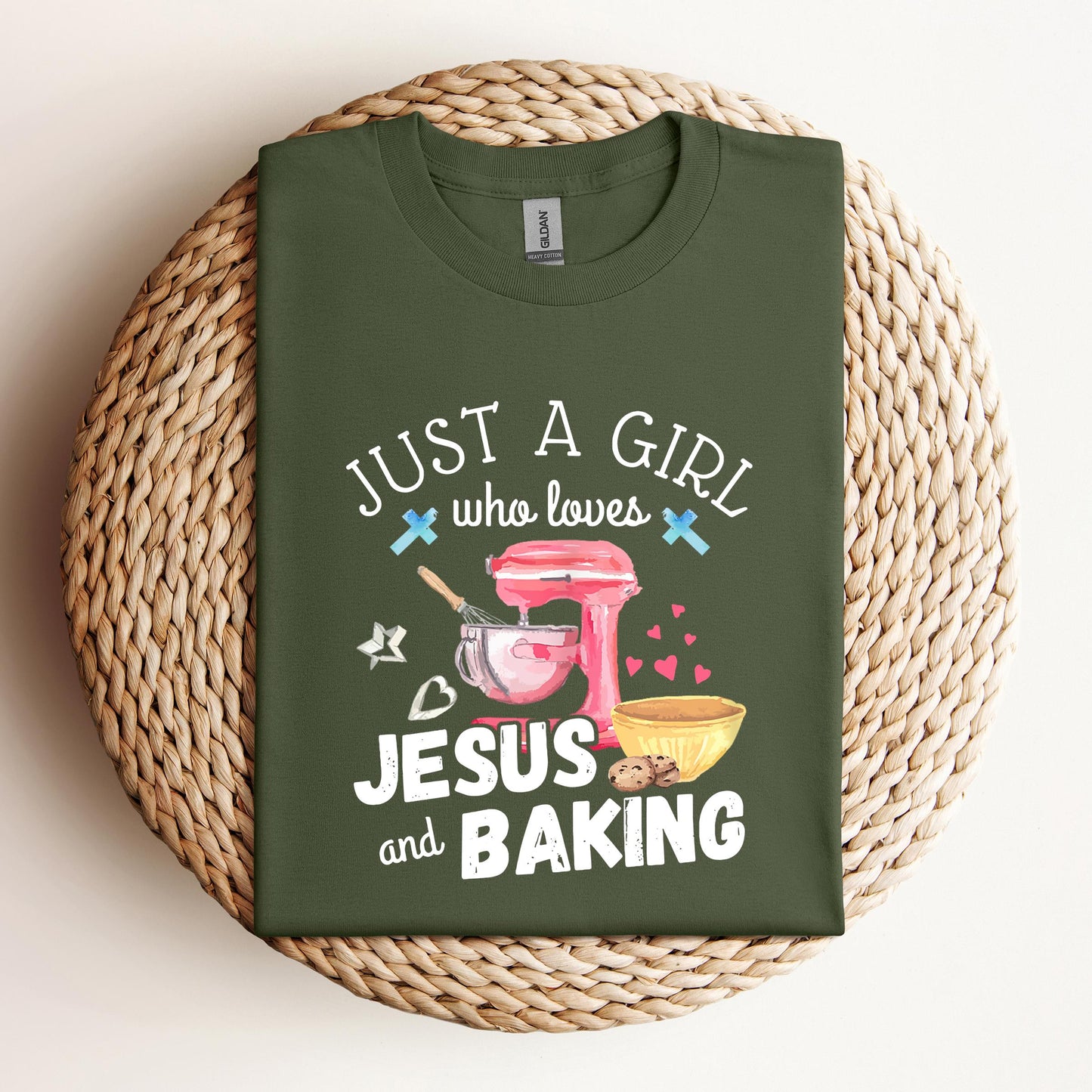 Just A Girl Who Loves Jesus And Baking