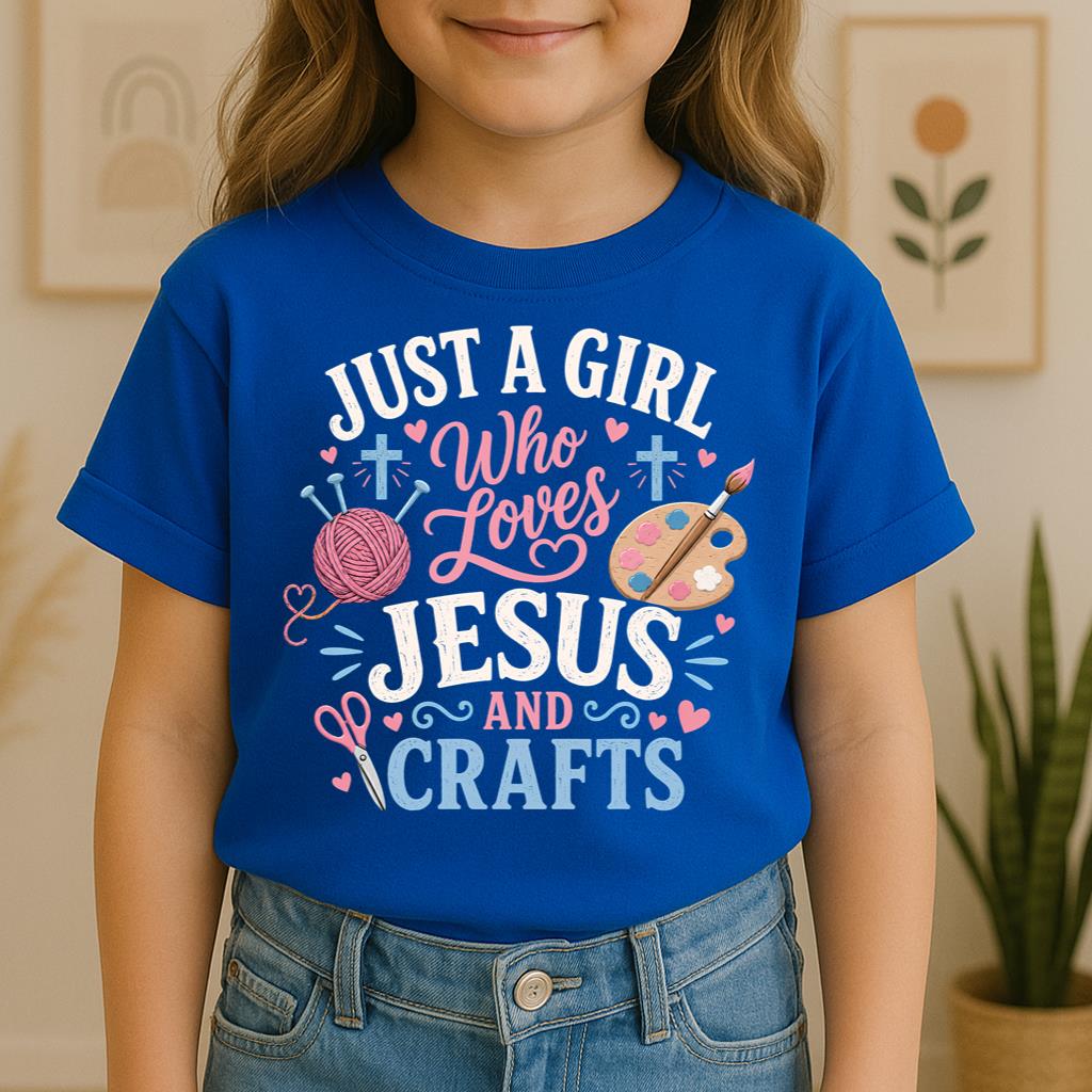 Just A Girl Who Loves Jesus And Crafts 01