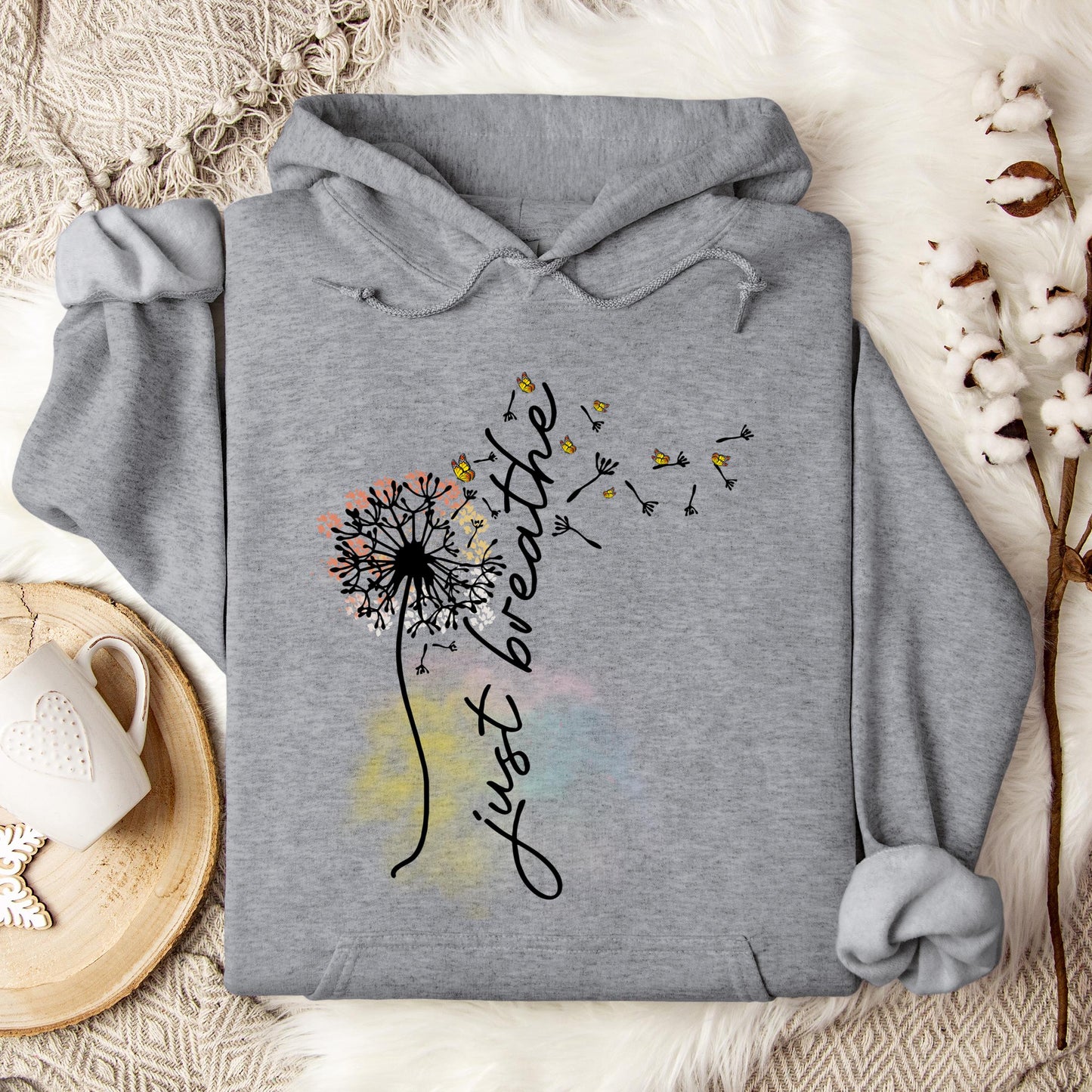 Just Breathe Hoodie