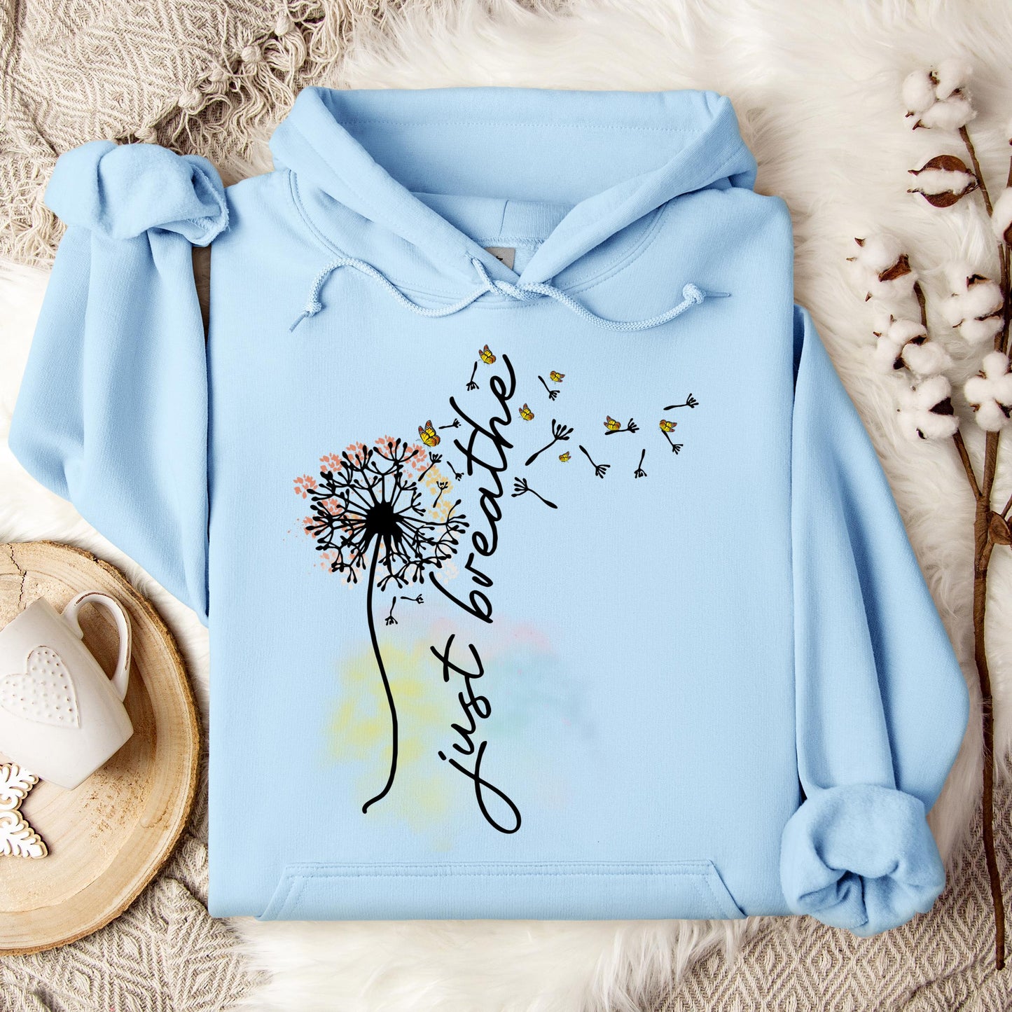 Just Breathe Hoodie