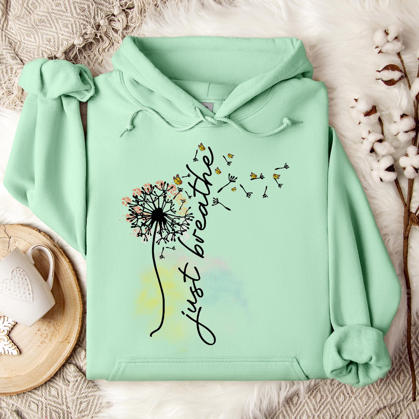 Just Breathe Hoodie