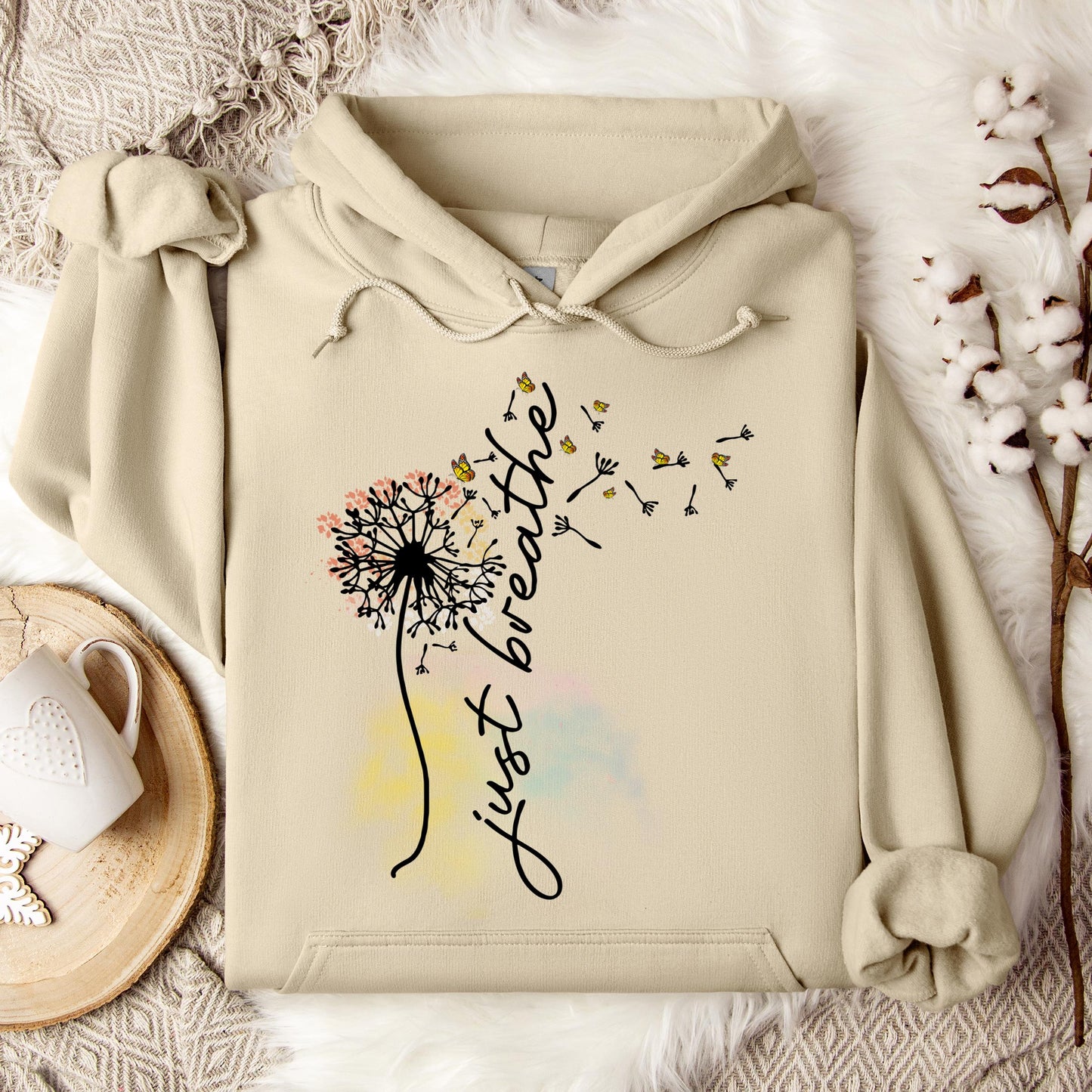 Just Breathe Hoodie