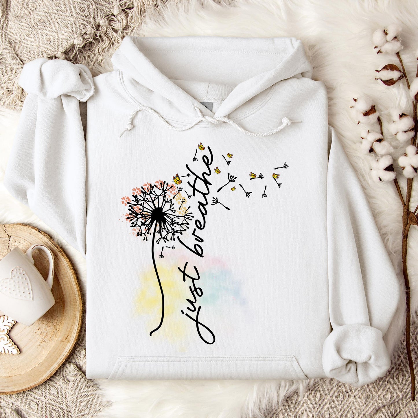 Just Breathe Hoodie