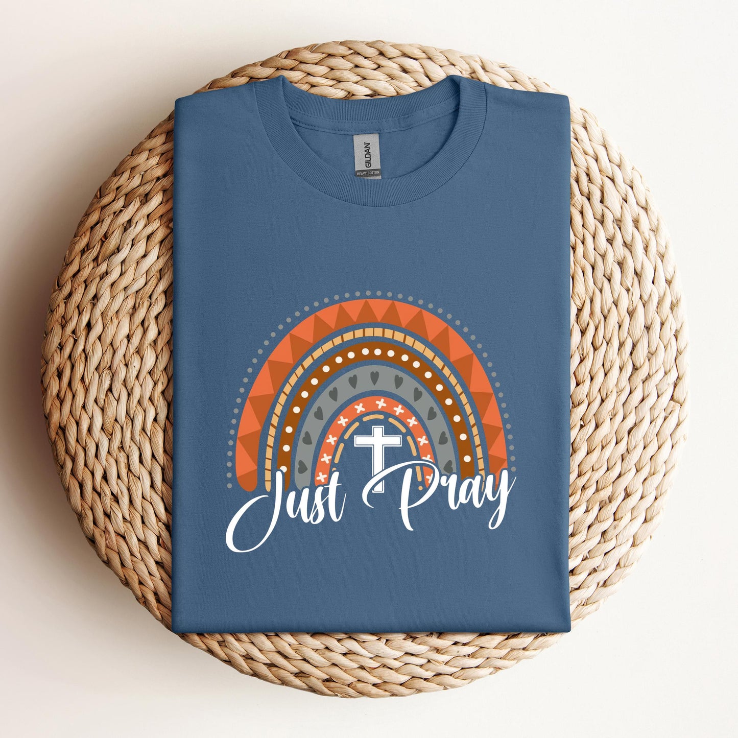 Just Pray Boho Rainbow
