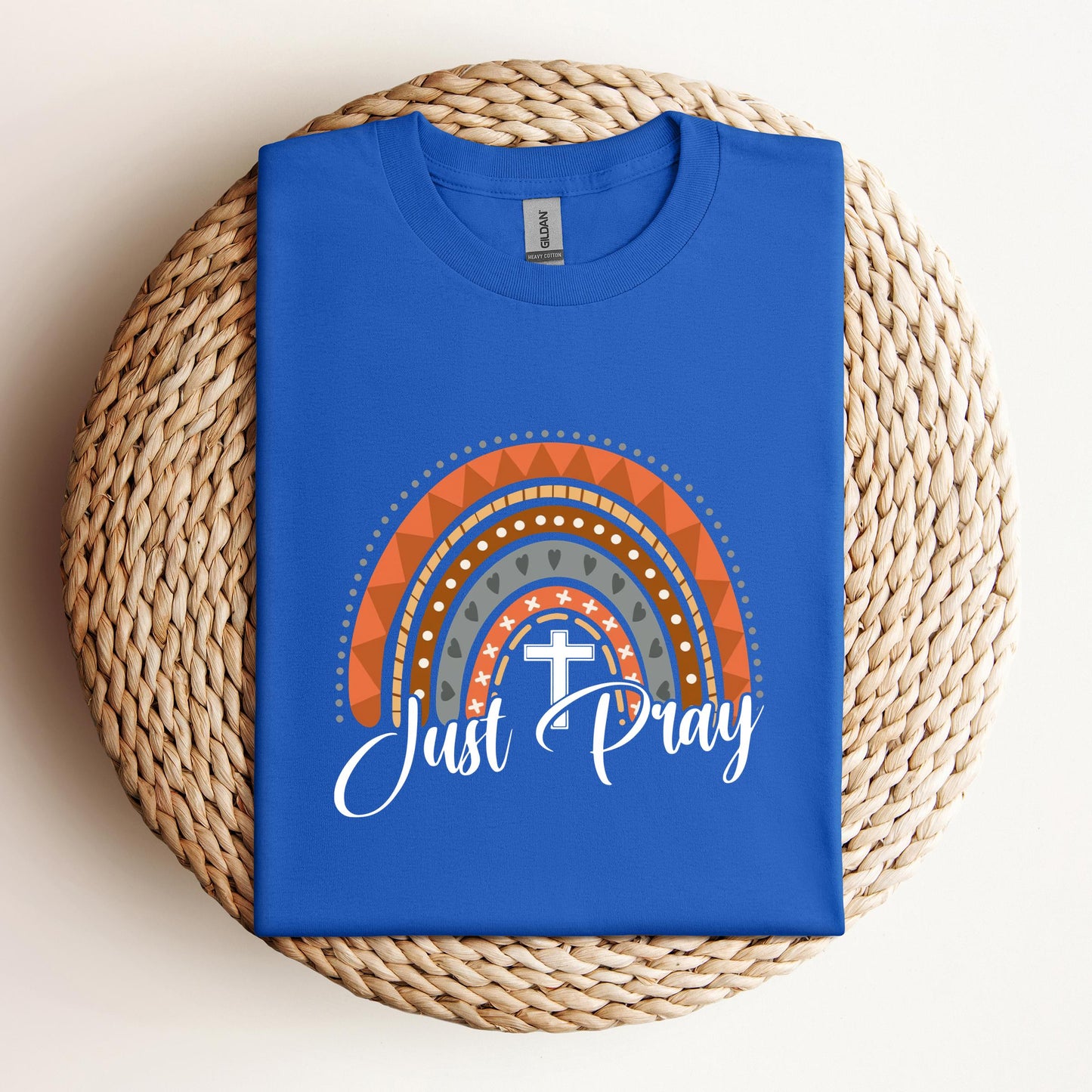 Just Pray Boho Rainbow