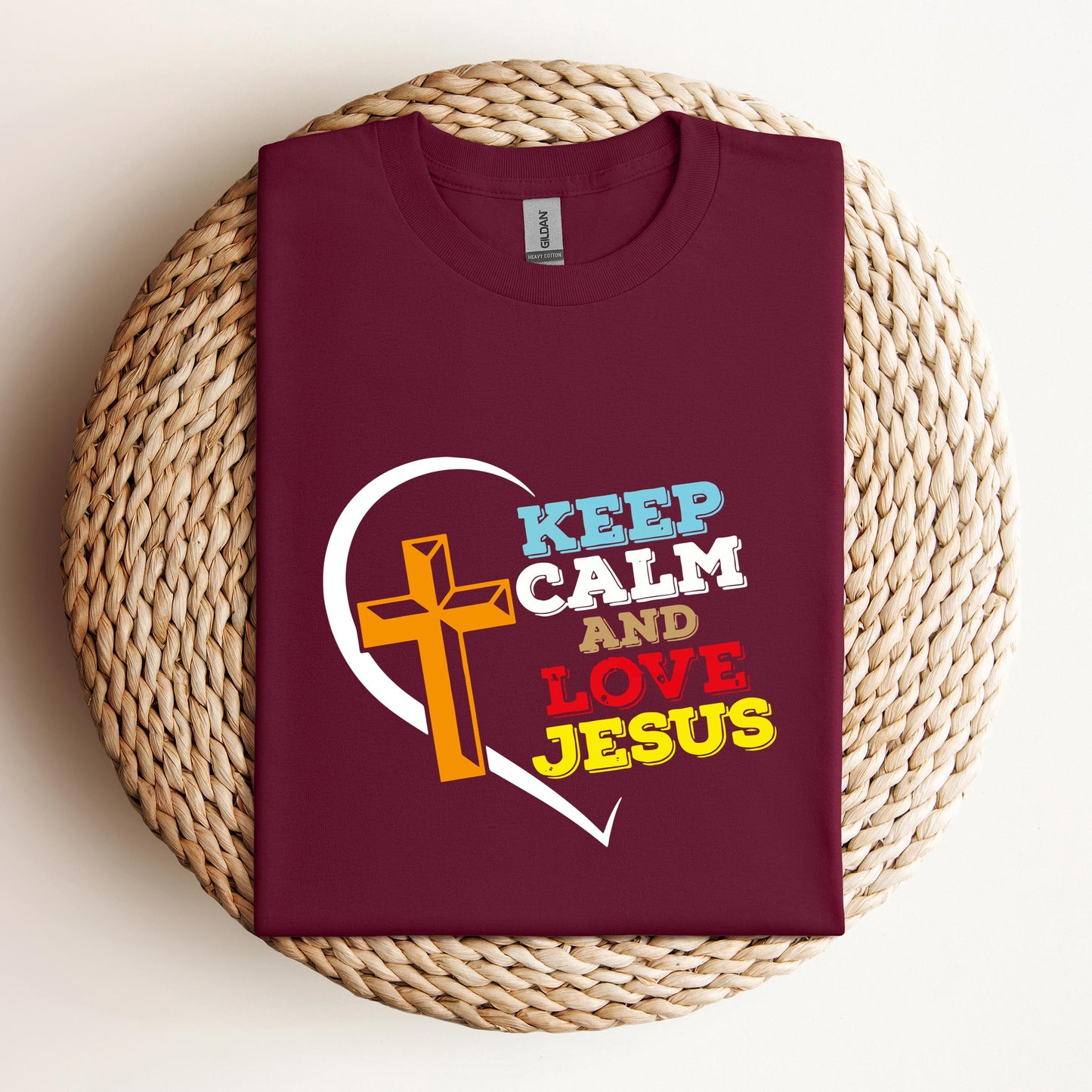Keep Calm And Love Jesus