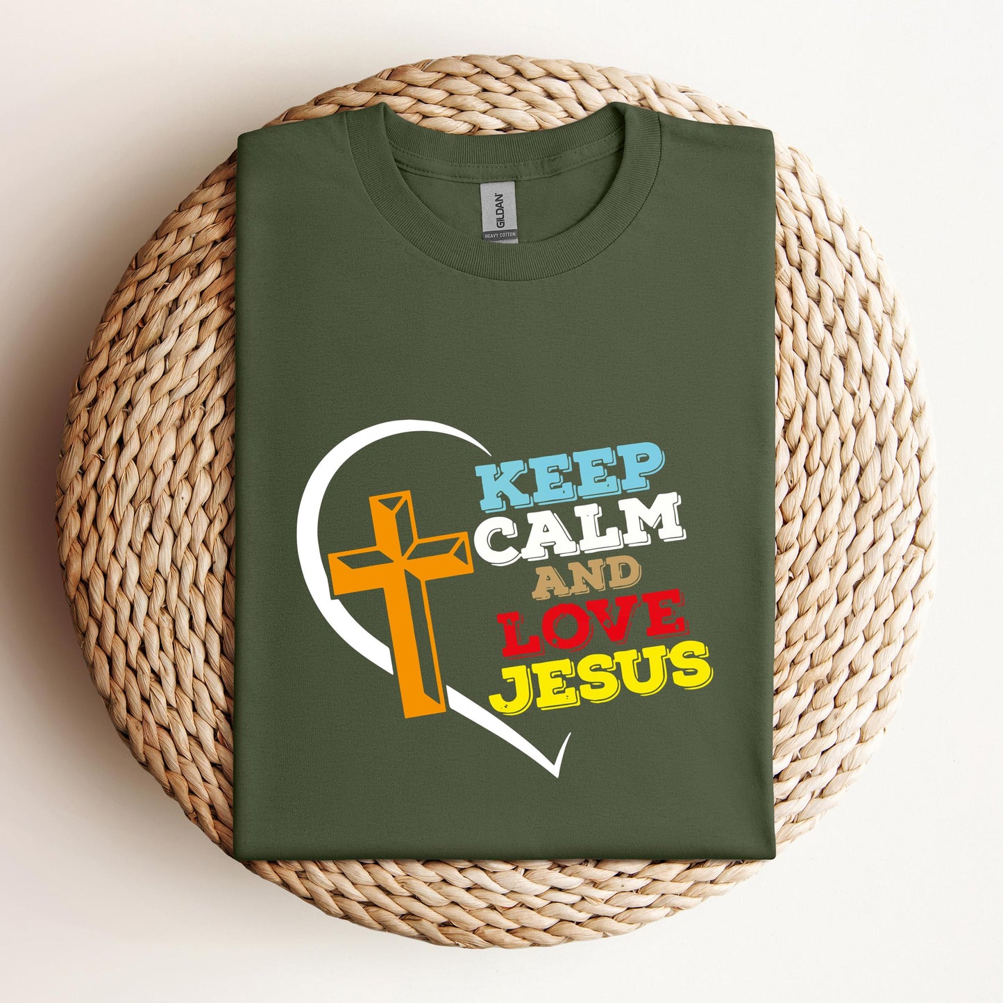 Keep Calm And Love Jesus