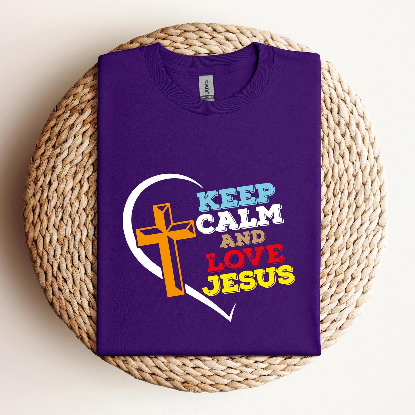 Keep Calm And Love Jesus