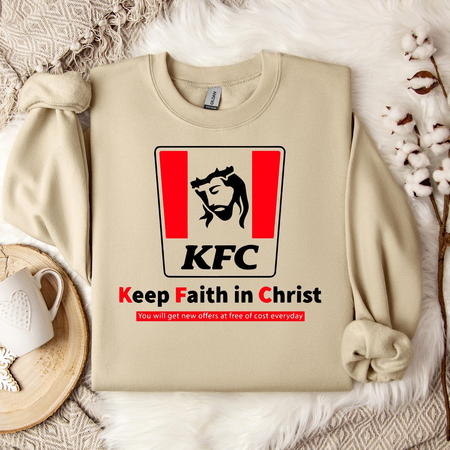 Keep Faith In Christ Sweatshirt