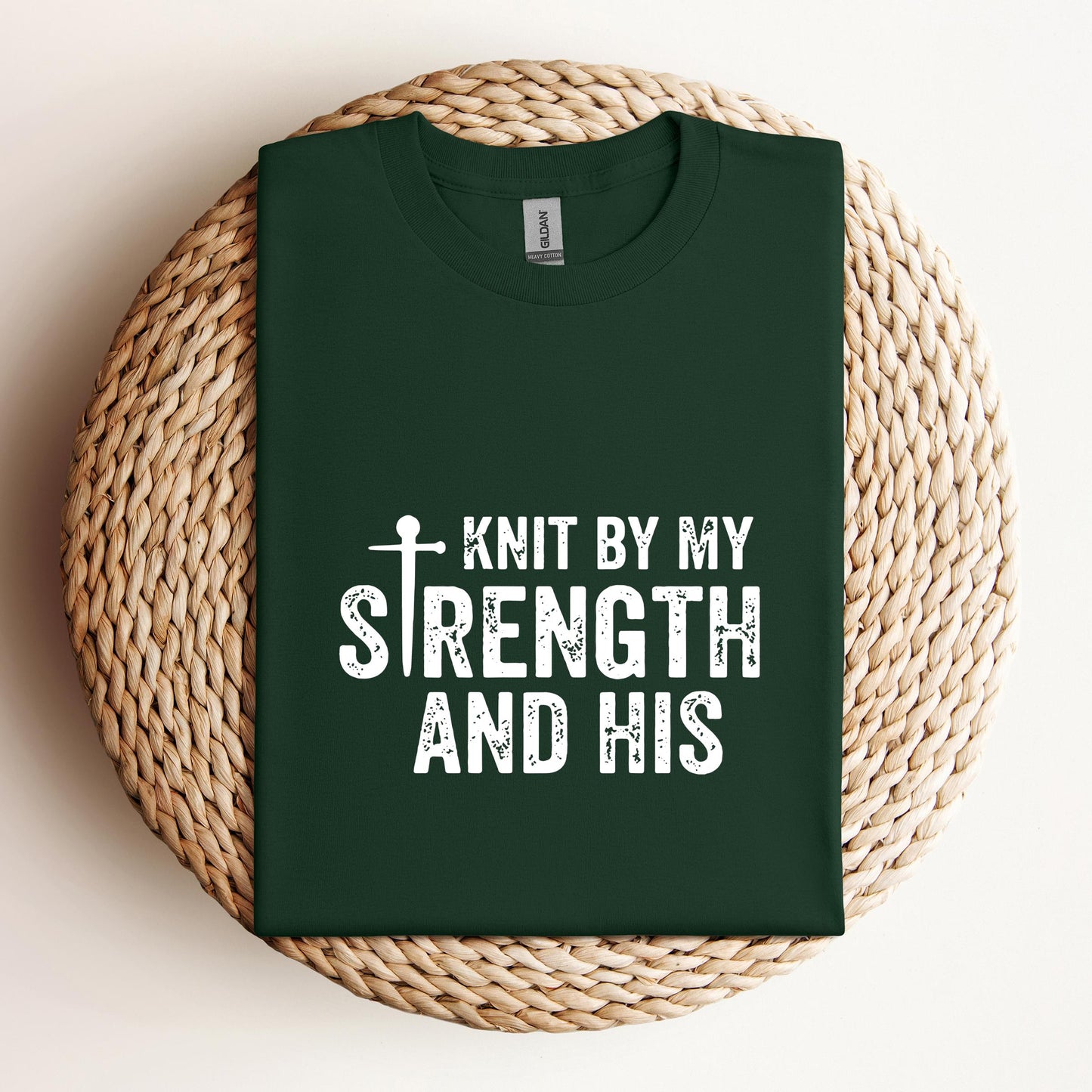 Knit By My Strength And His