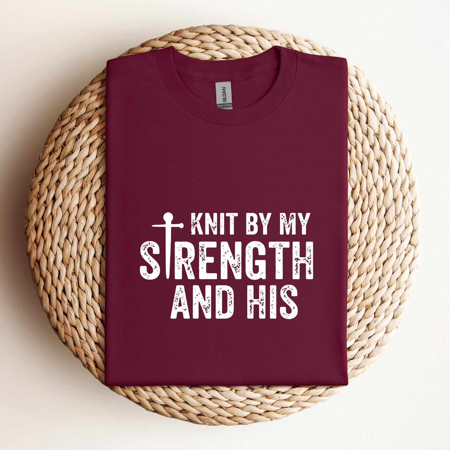 Knit By My Strength And His