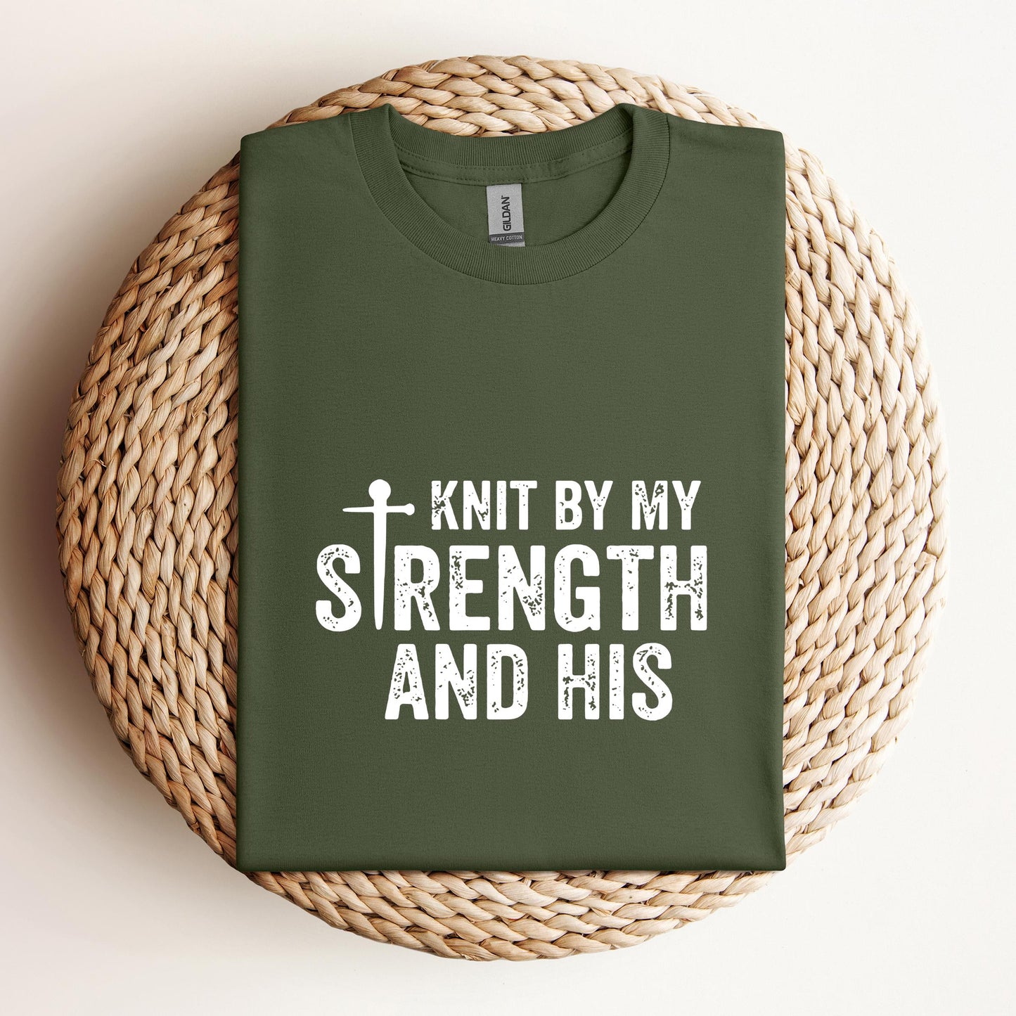Knit By My Strength And His