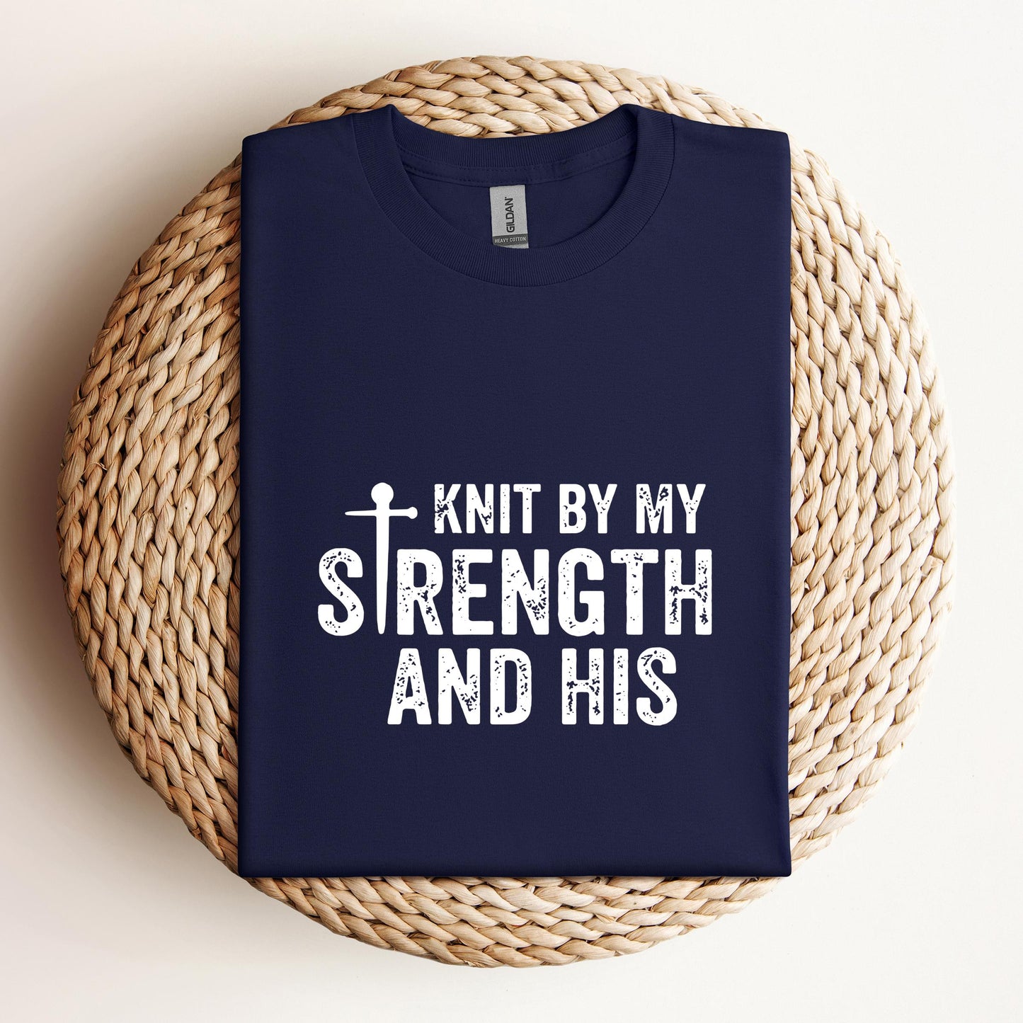 Knit By My Strength And His