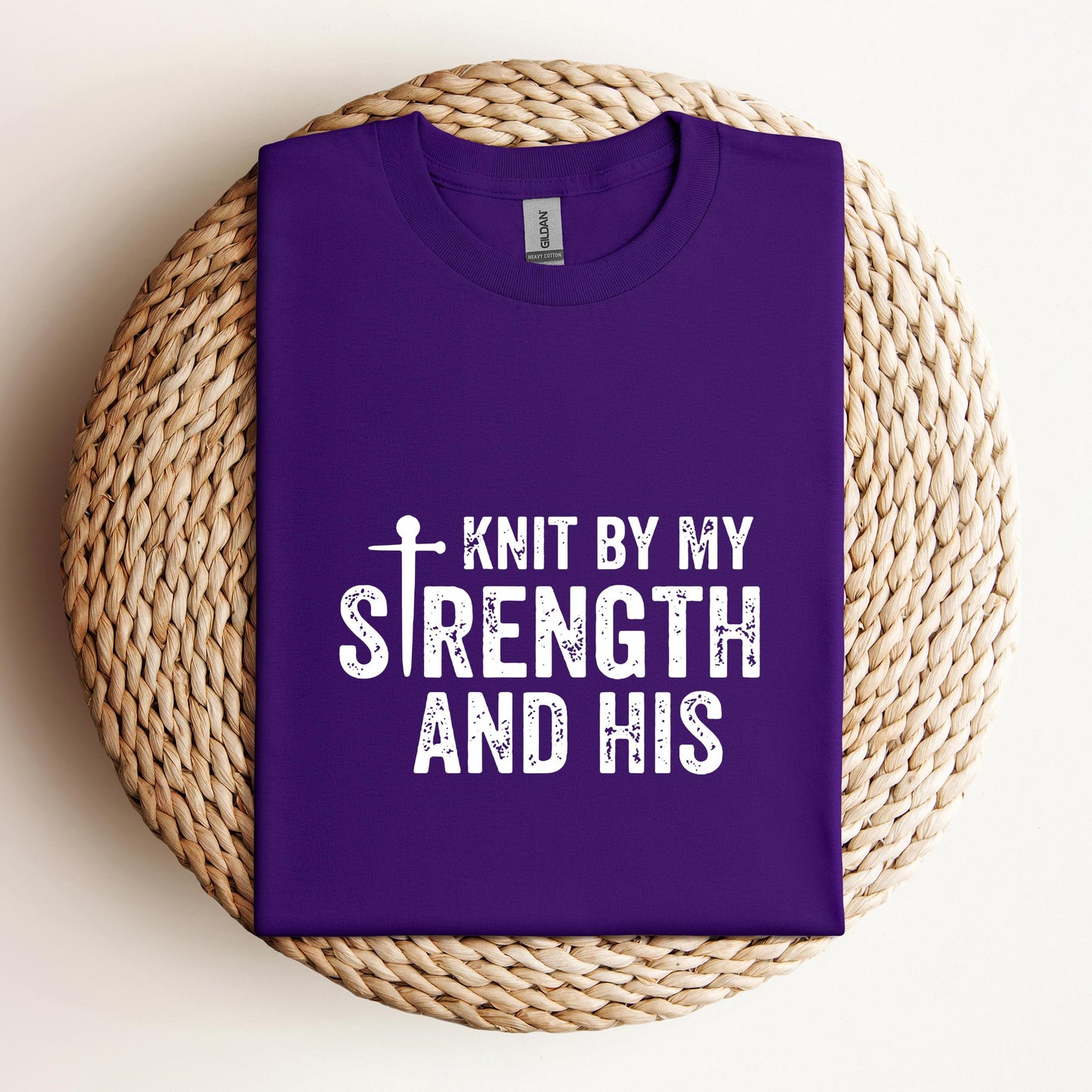Knit By My Strength And His