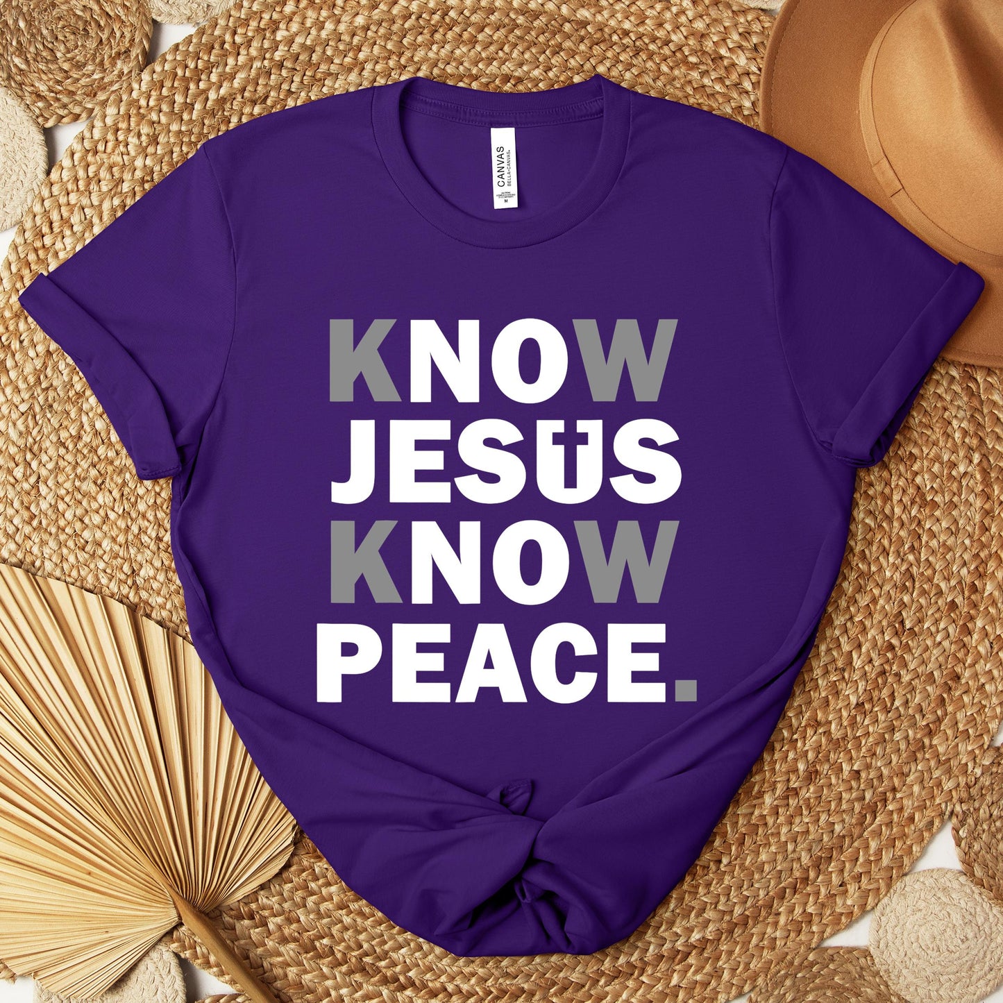 Know Jesus Know Peace 4 Premium T-shirt