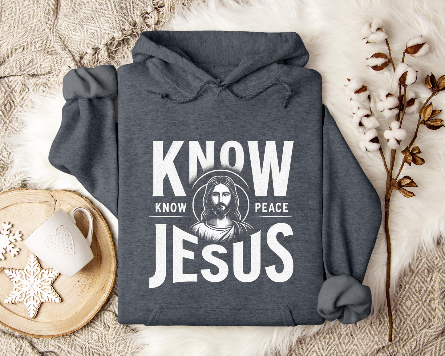 Know Jesus Know Peace Hoodie