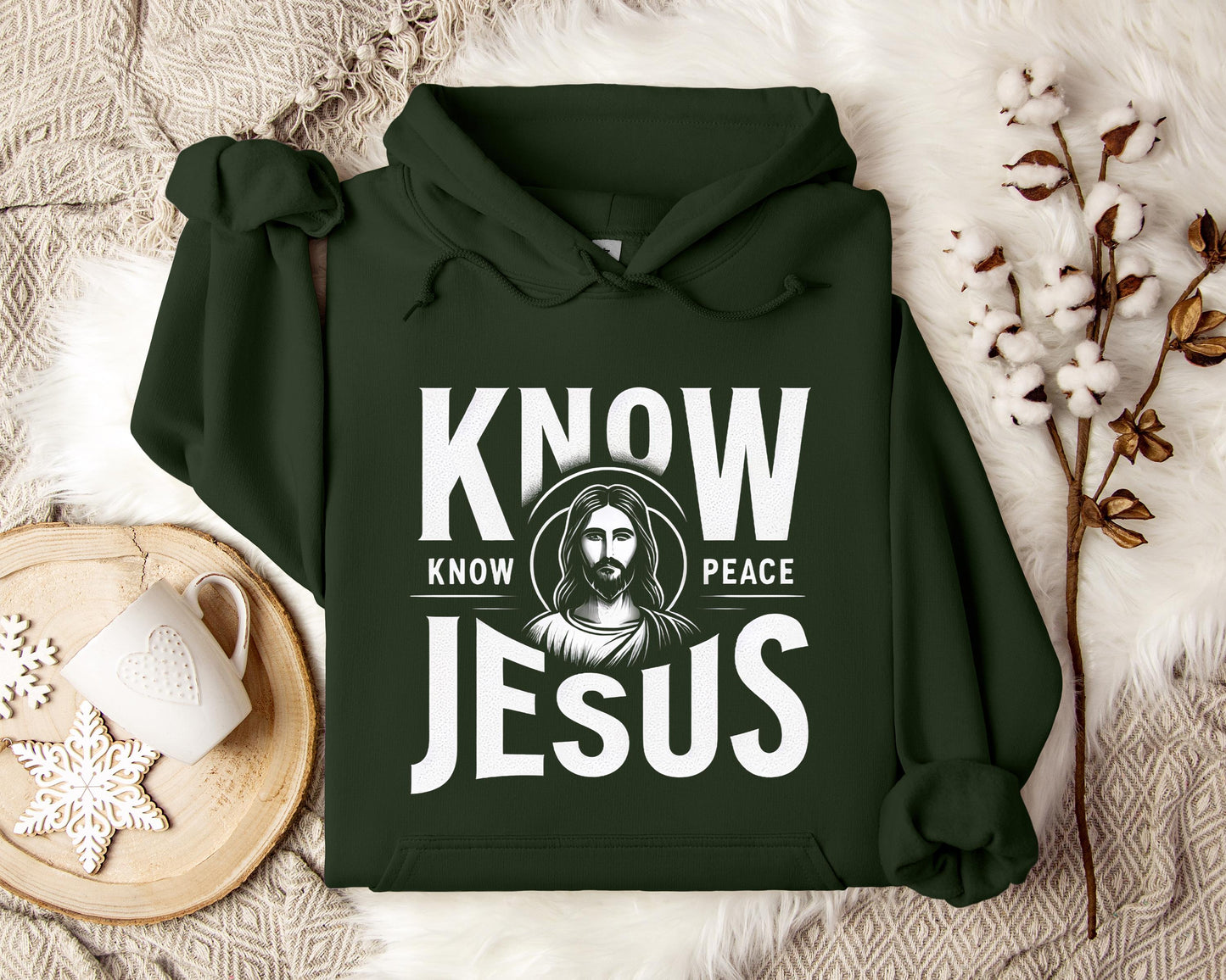 Know Jesus Know Peace Hoodie