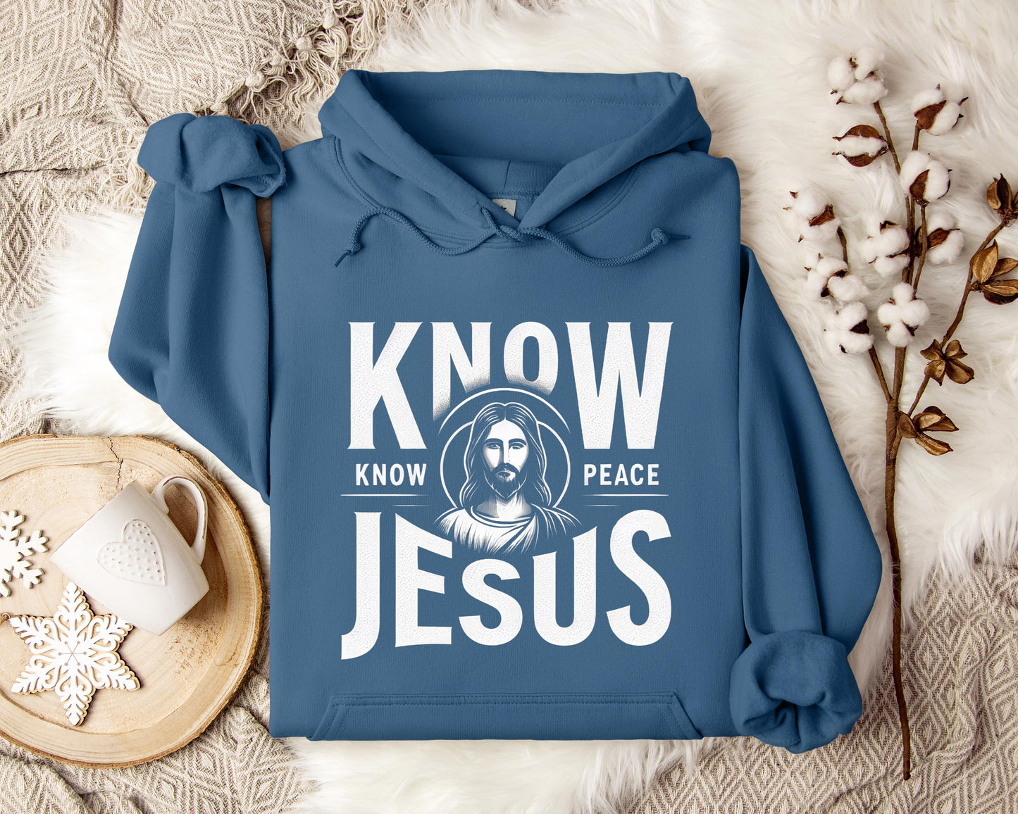 Know Jesus Know Peace Hoodie