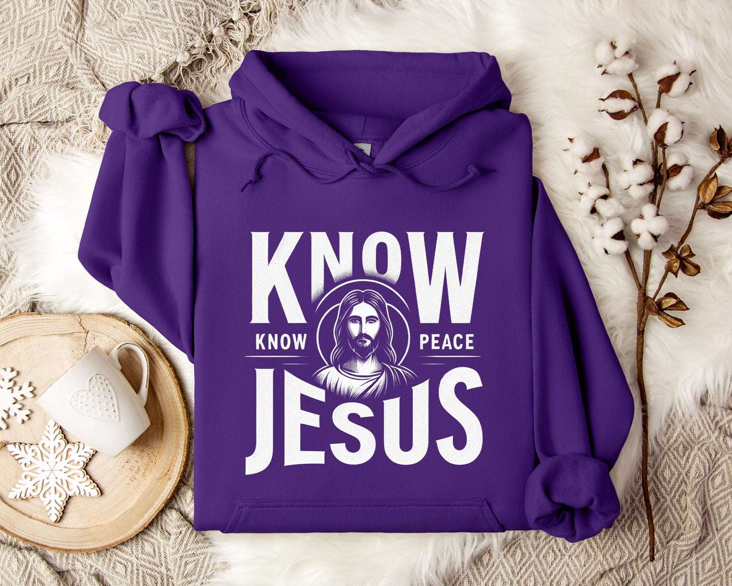 Know Jesus Know Peace Hoodie