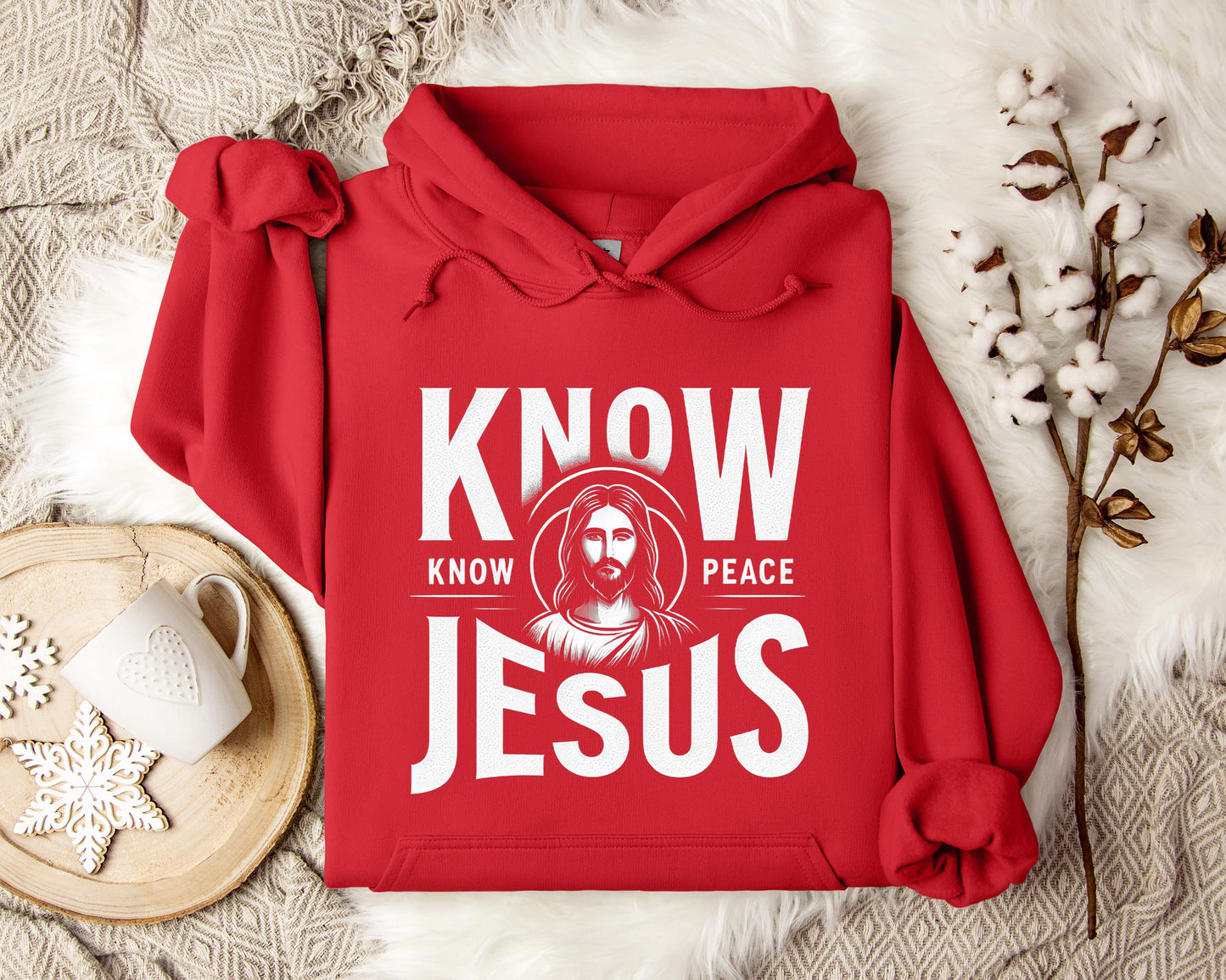 Know Jesus Know Peace Hoodie