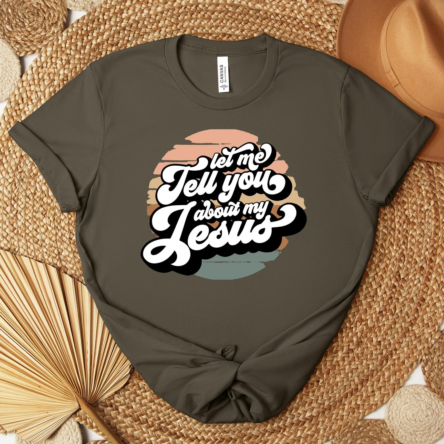 Let Me Tell You About My Jesus Premium T-shirt