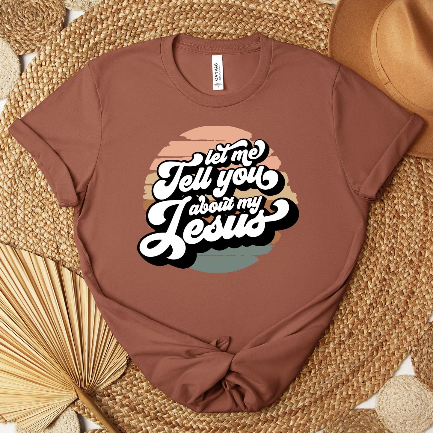 Let Me Tell You About My Jesus Premium T-shirt