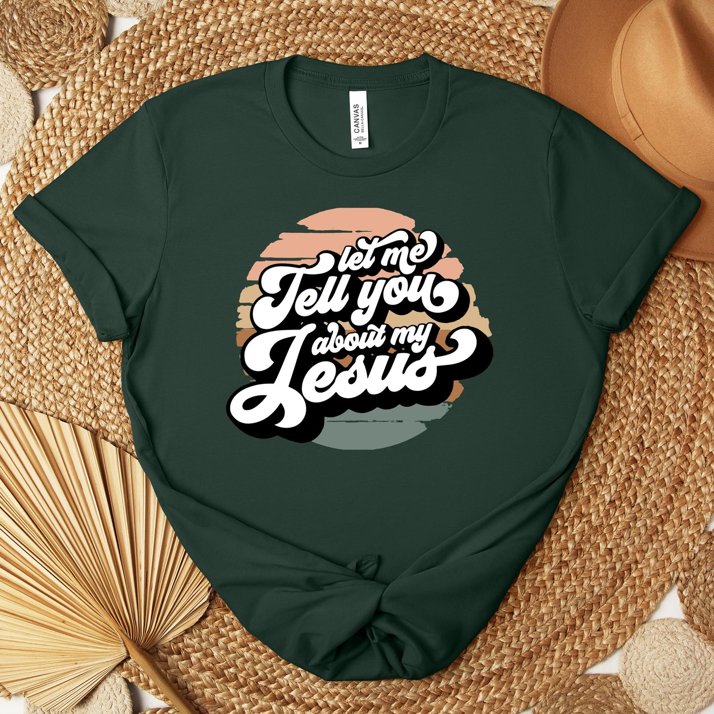 Let Me Tell You About My Jesus Premium T-shirt
