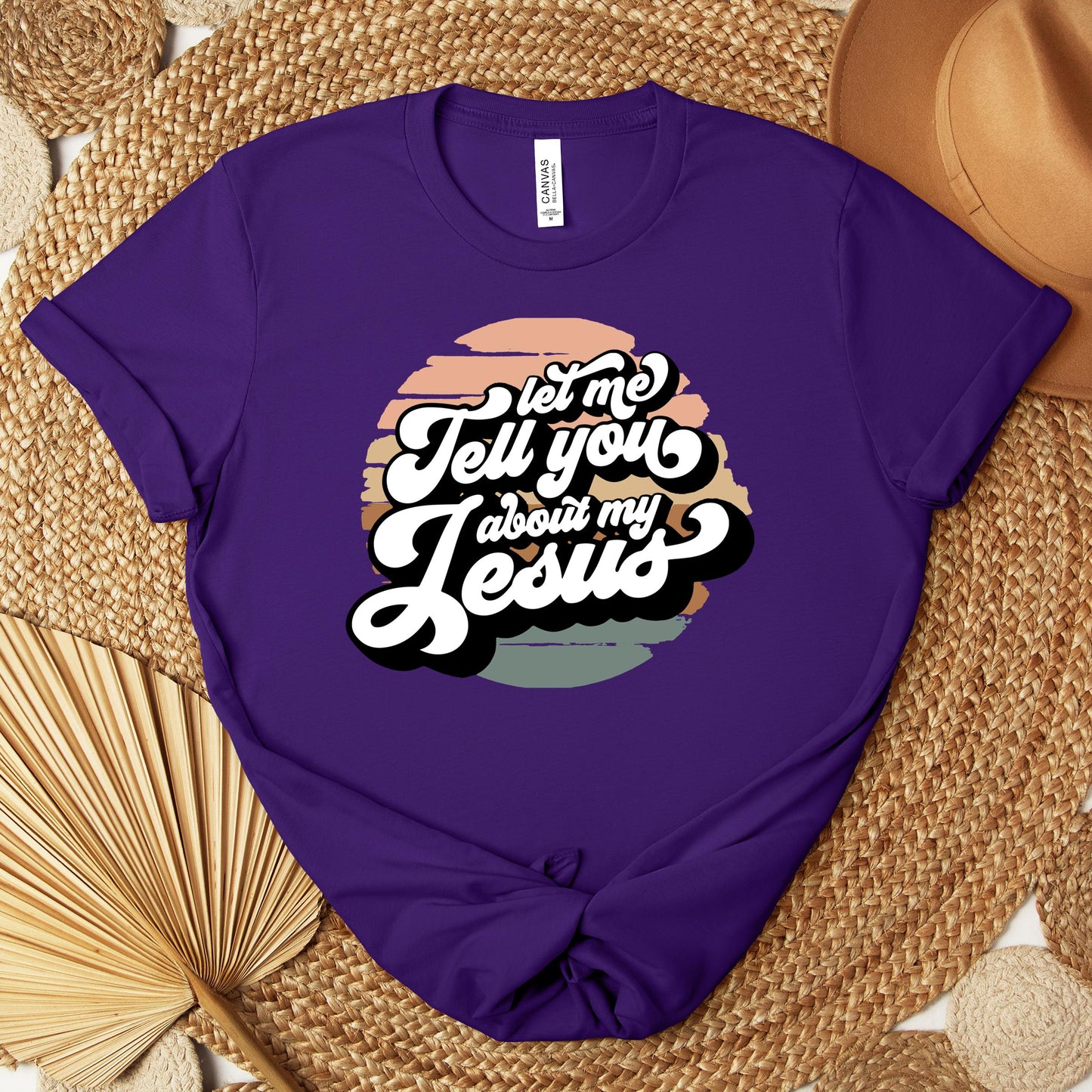 Let Me Tell You About My Jesus Premium T-shirt