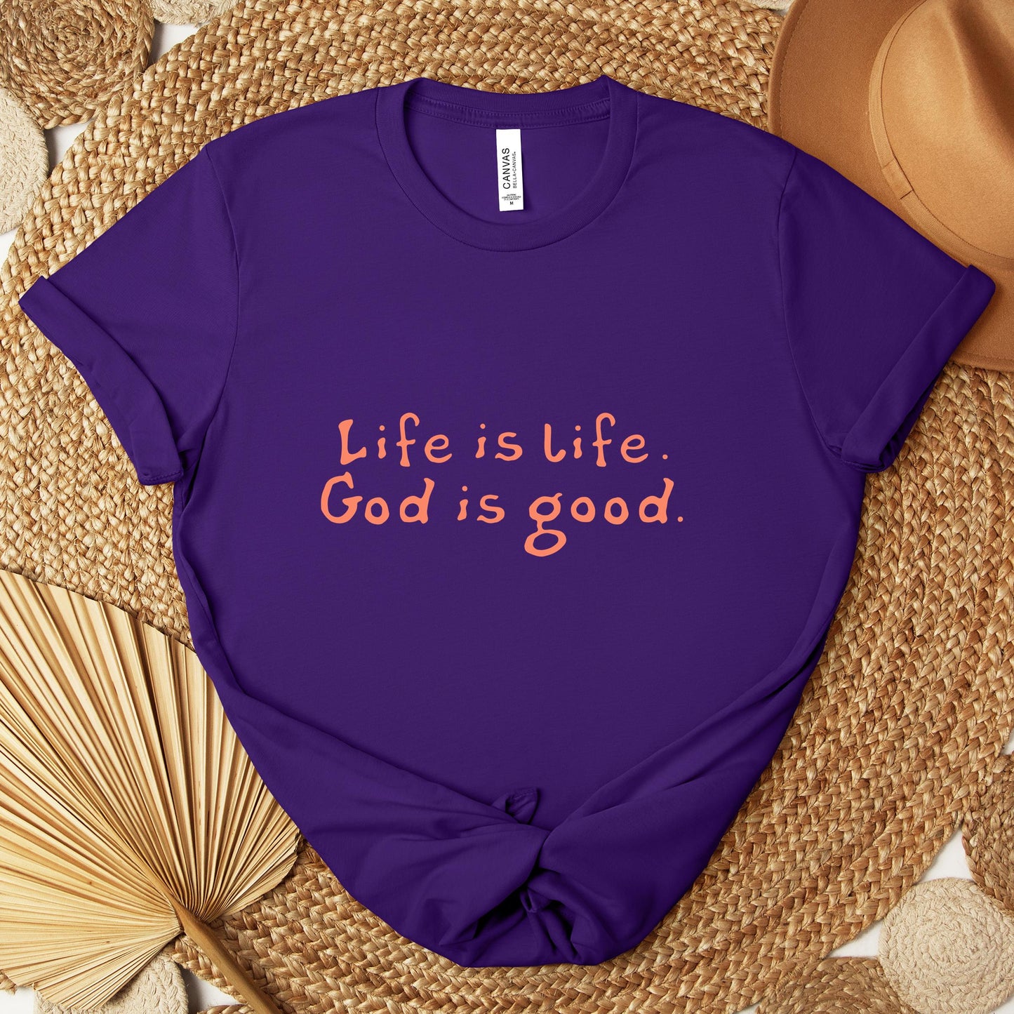 Life Is Life God Is Good Premium T-shirt