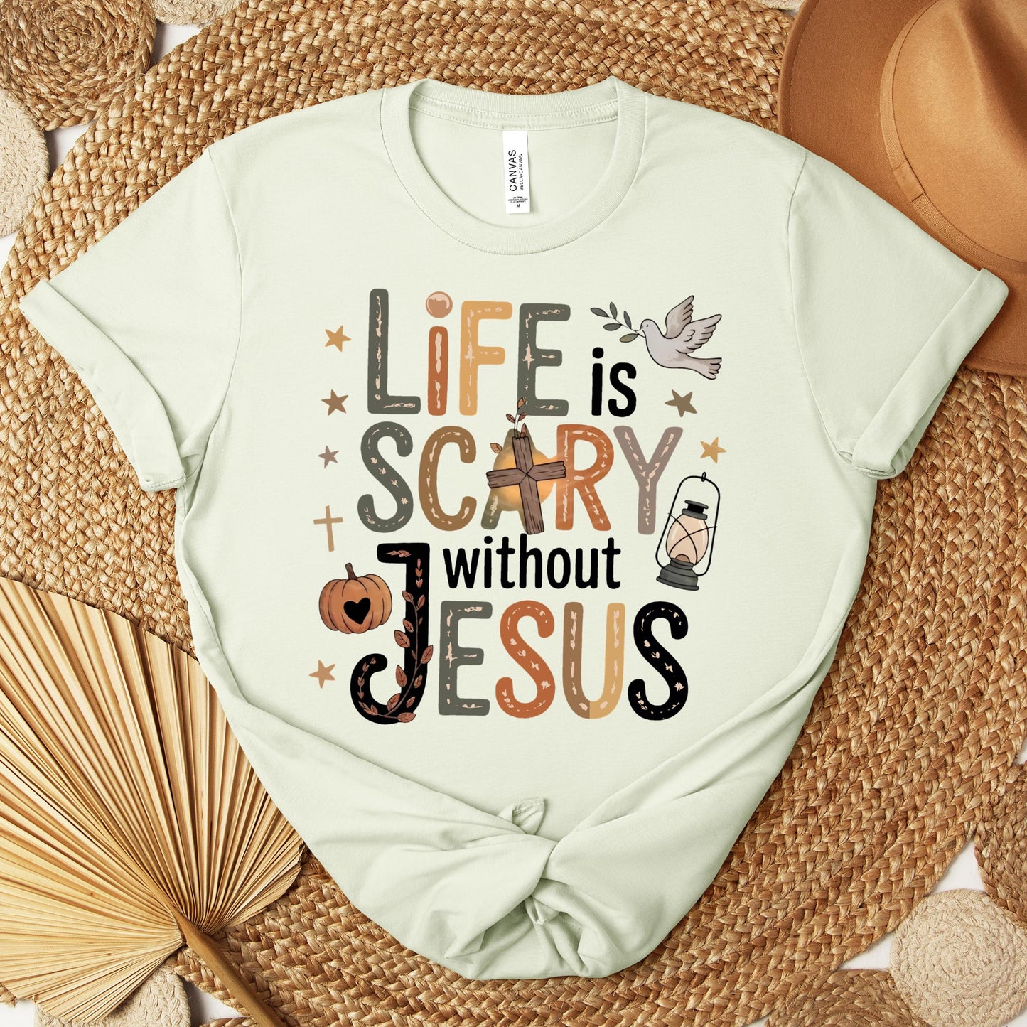 Life Is Scary Without Jesus 02 Premium T-shirt