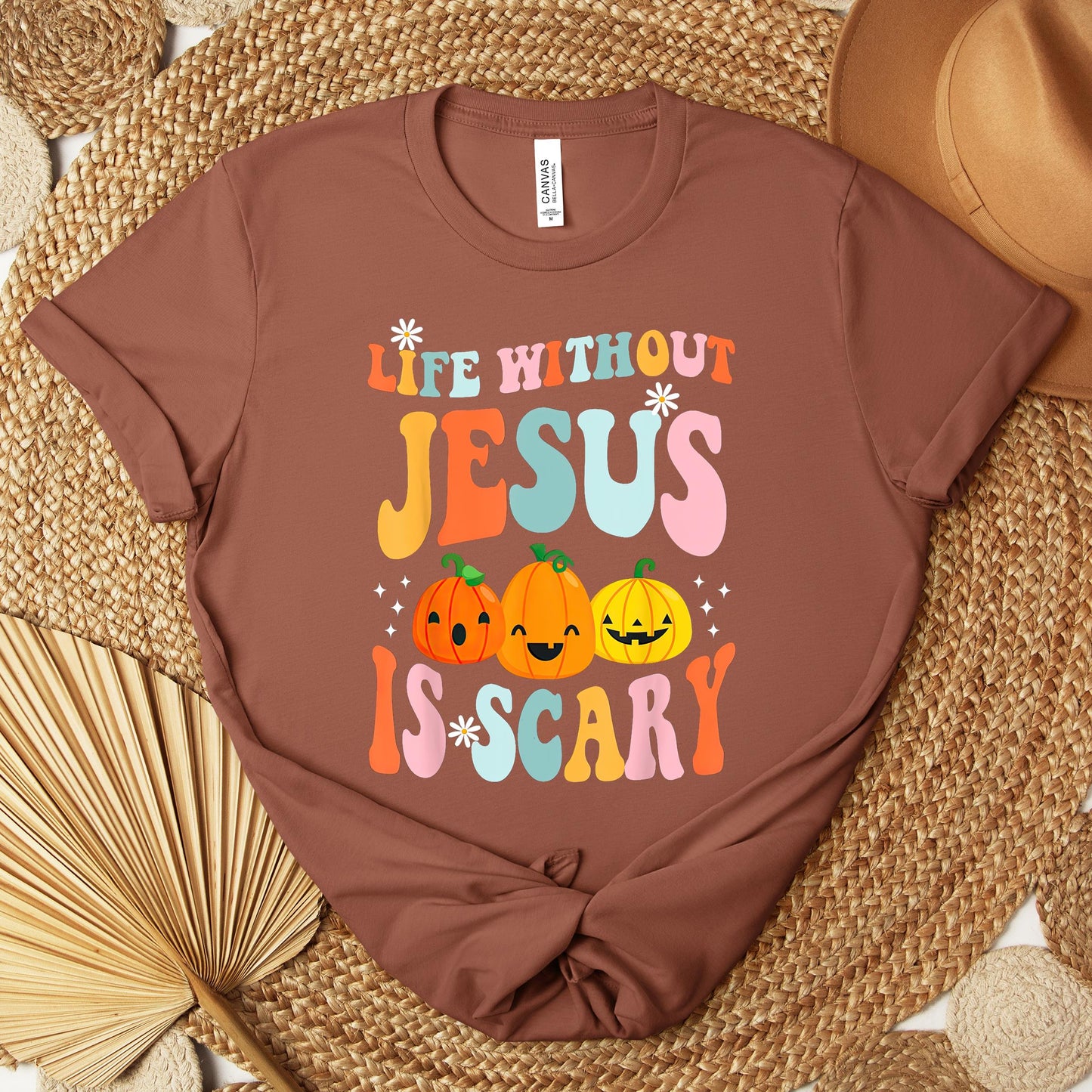 Life Without Jesus Is Scary 03 Premium T-shirt