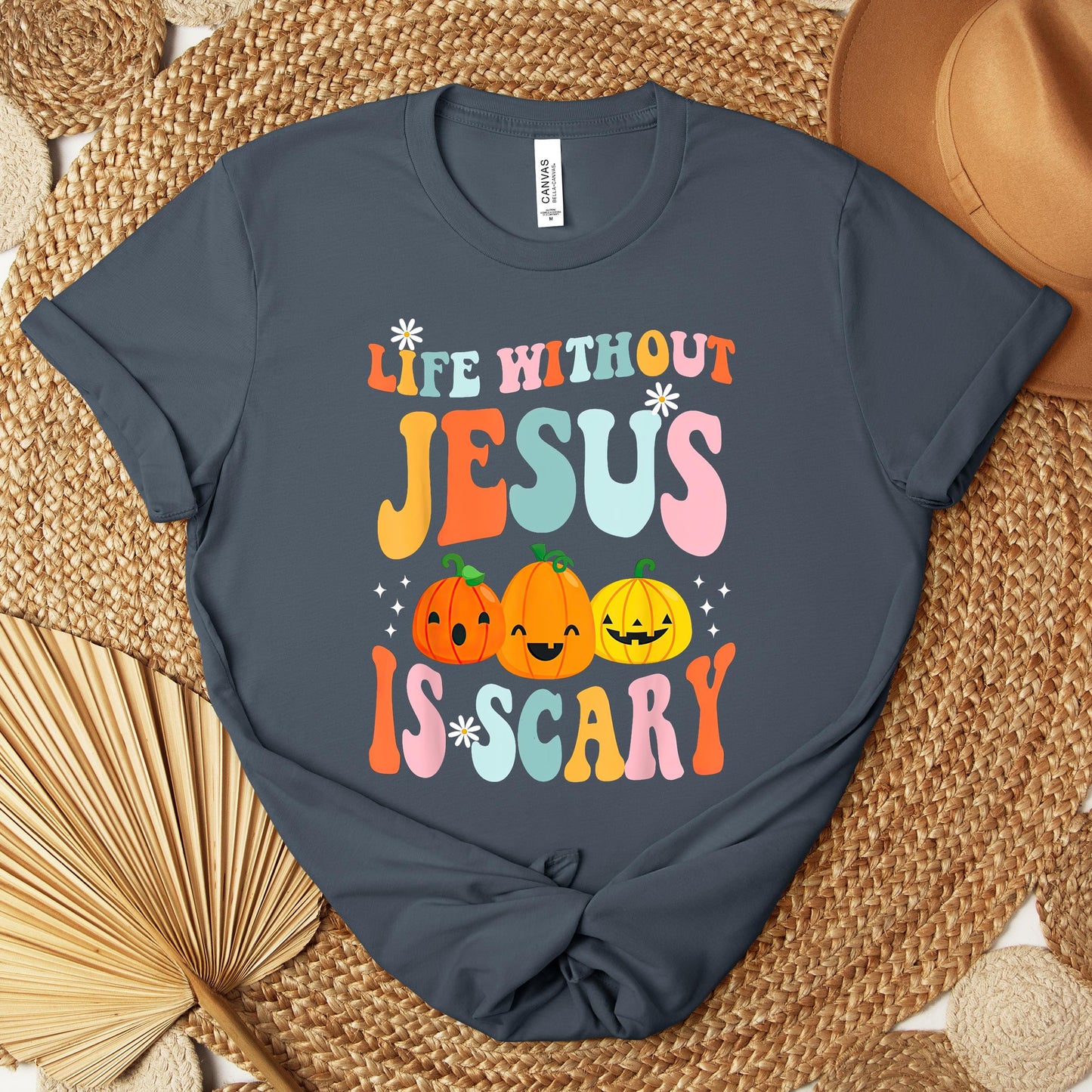 Life Without Jesus Is Scary 03 Premium T-shirt