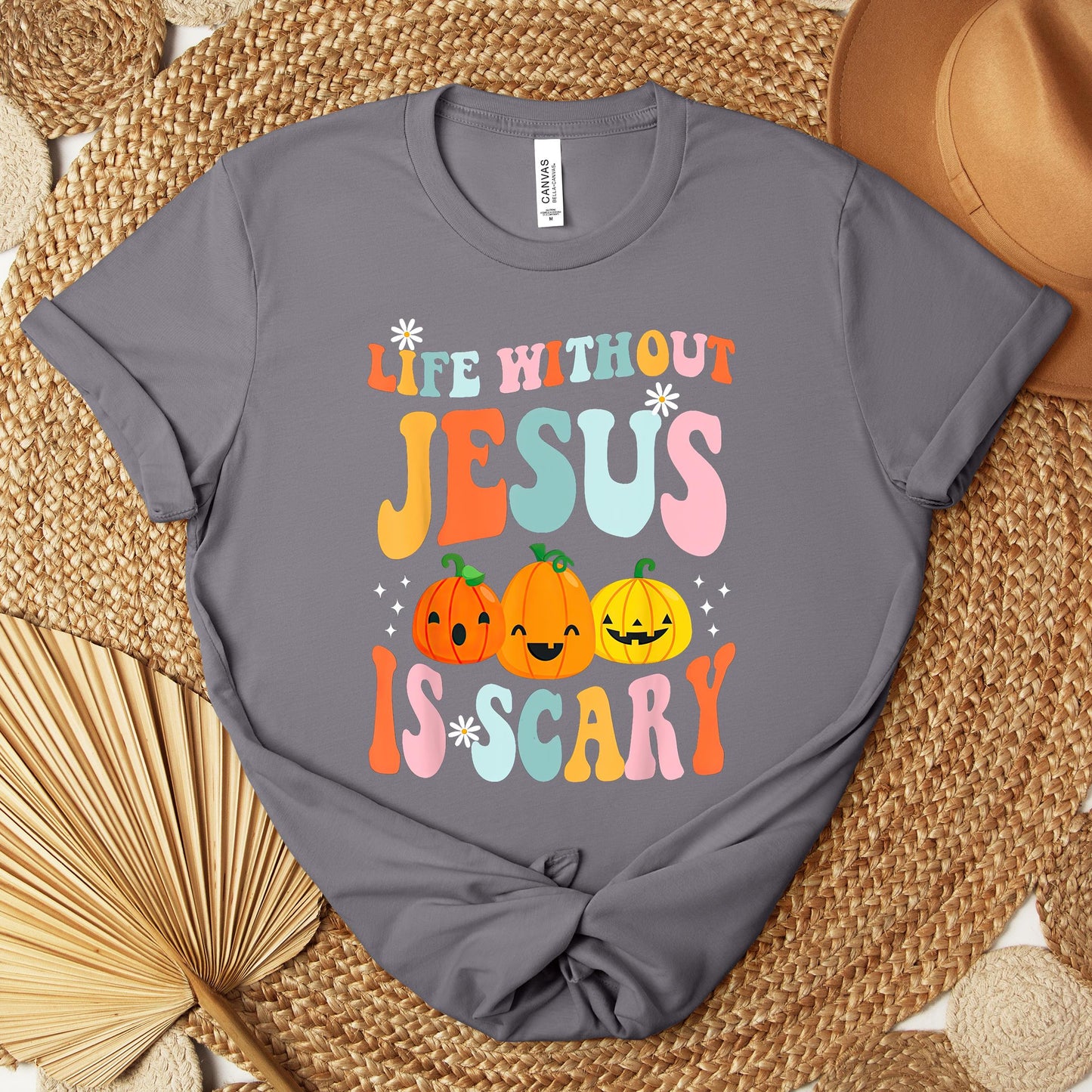 Life Without Jesus Is Scary 03 Premium T-shirt