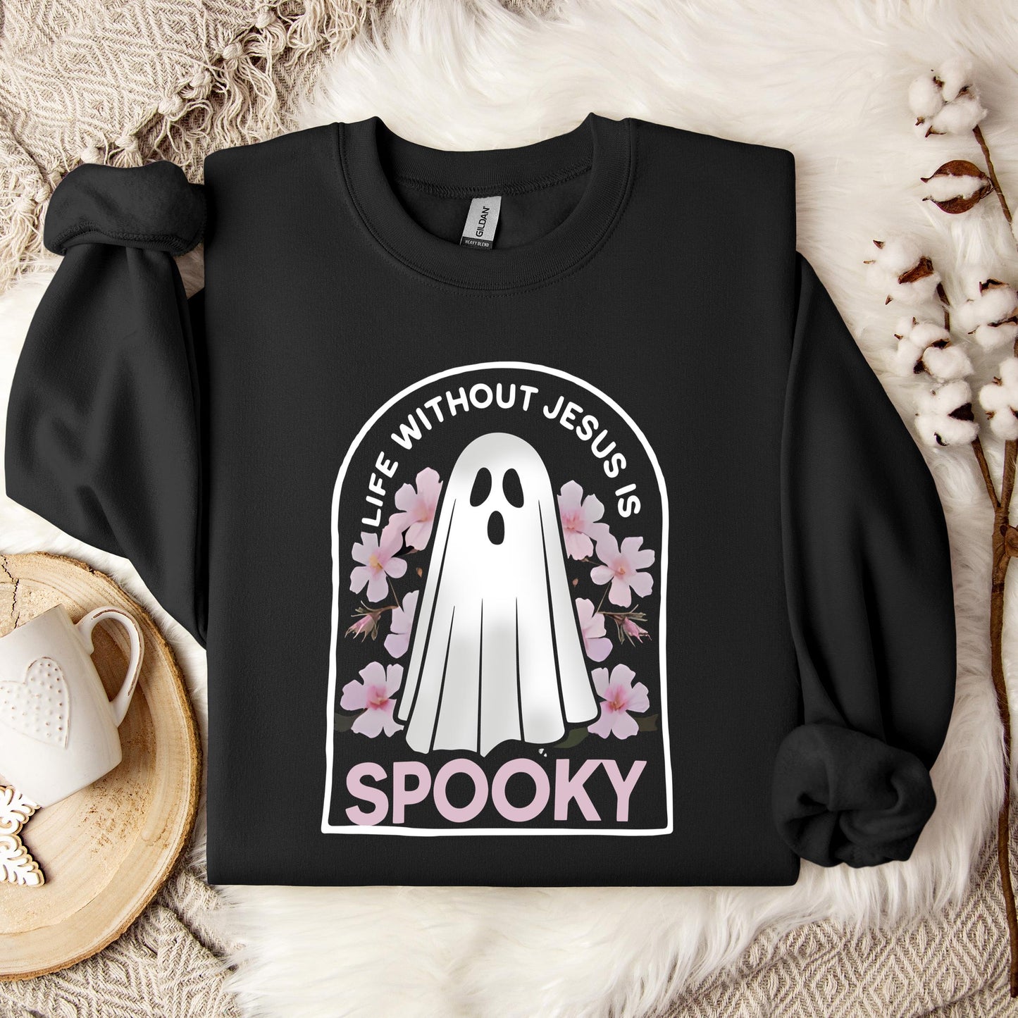 Life Without Jesus Is Spooky 01 Sweatshirt