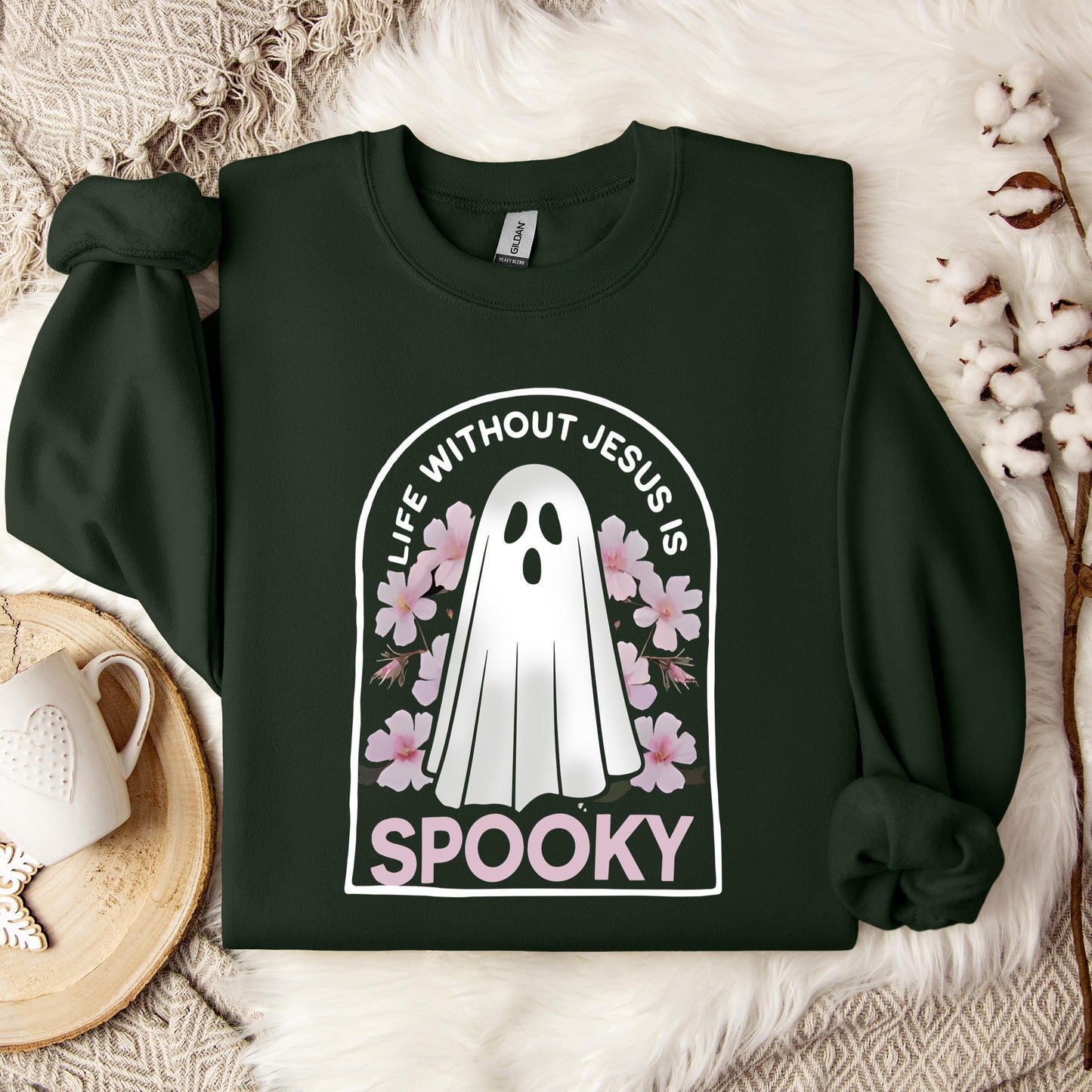 Life Without Jesus Is Spooky 01 Sweatshirt