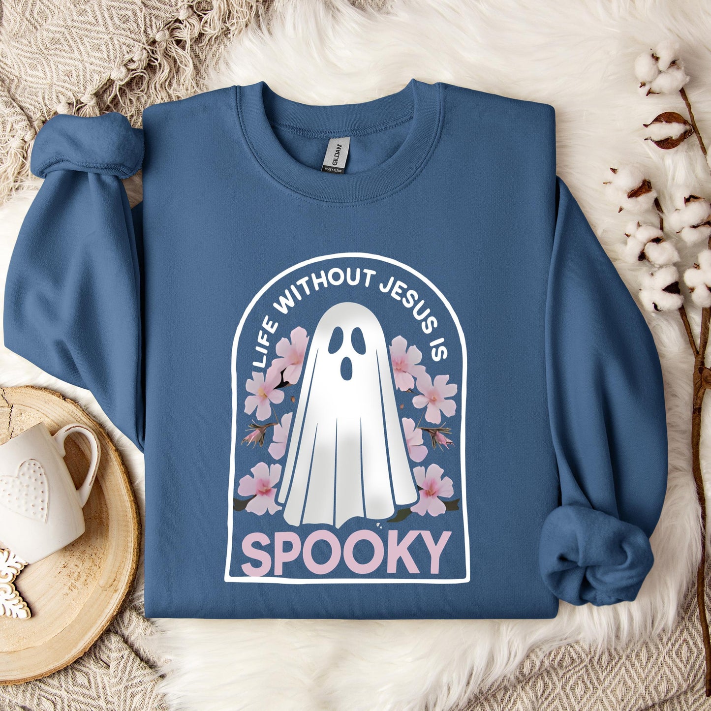 Life Without Jesus Is Spooky 01 Sweatshirt