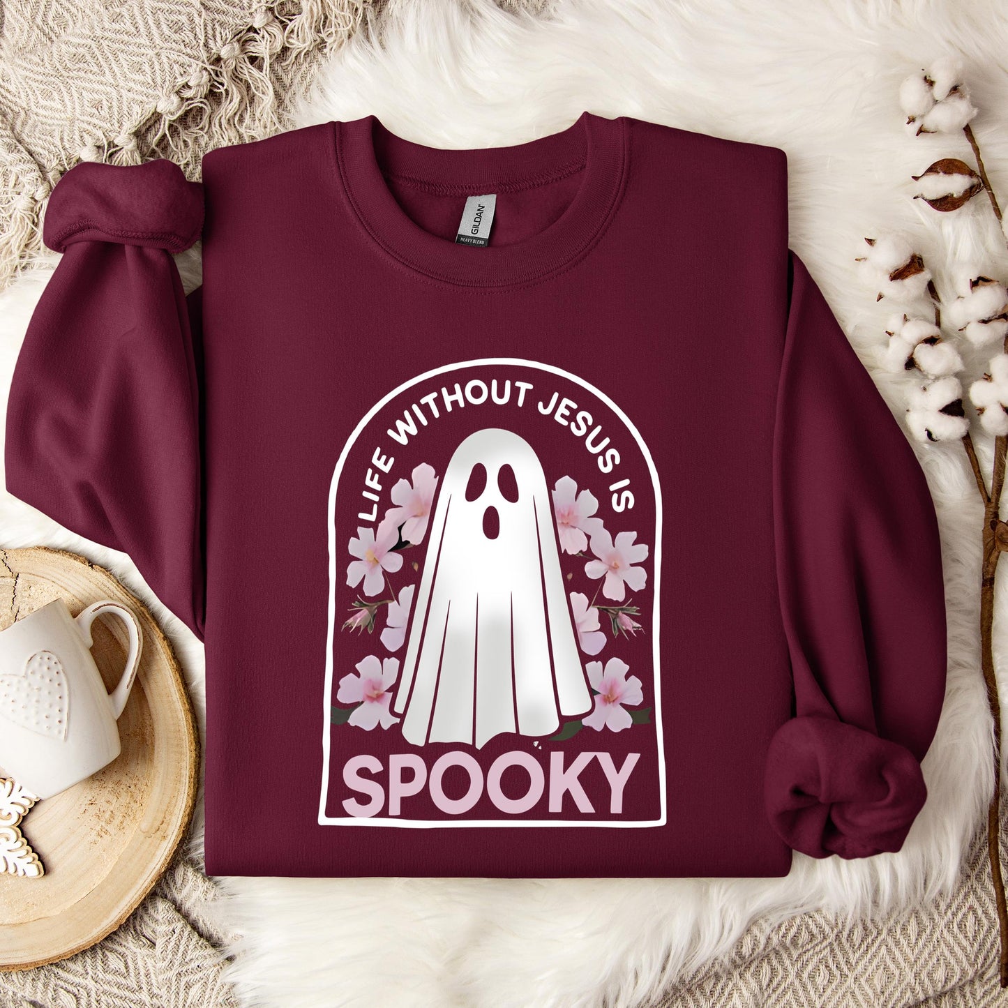 Life Without Jesus Is Spooky 01 Sweatshirt