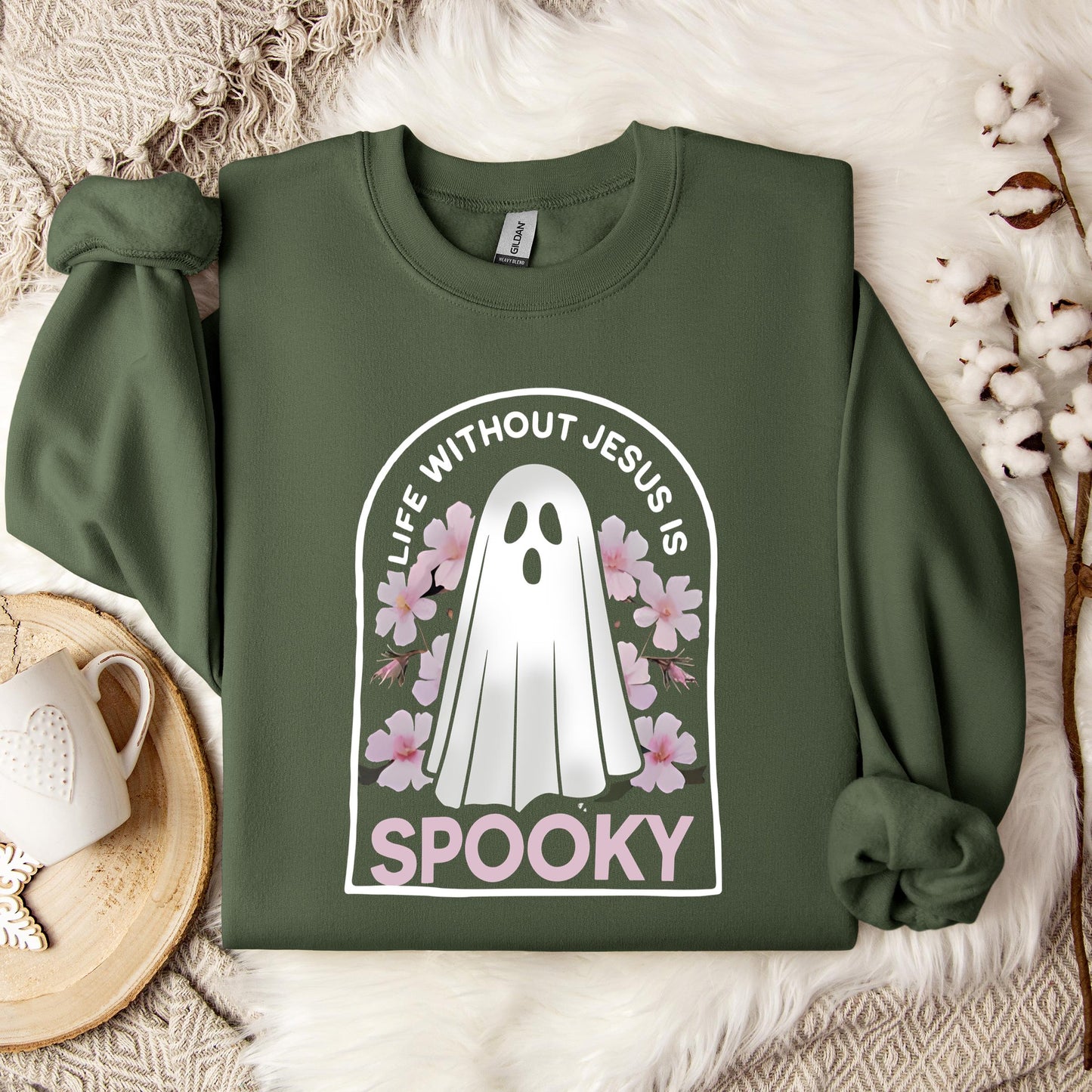 Life Without Jesus Is Spooky 01 Sweatshirt