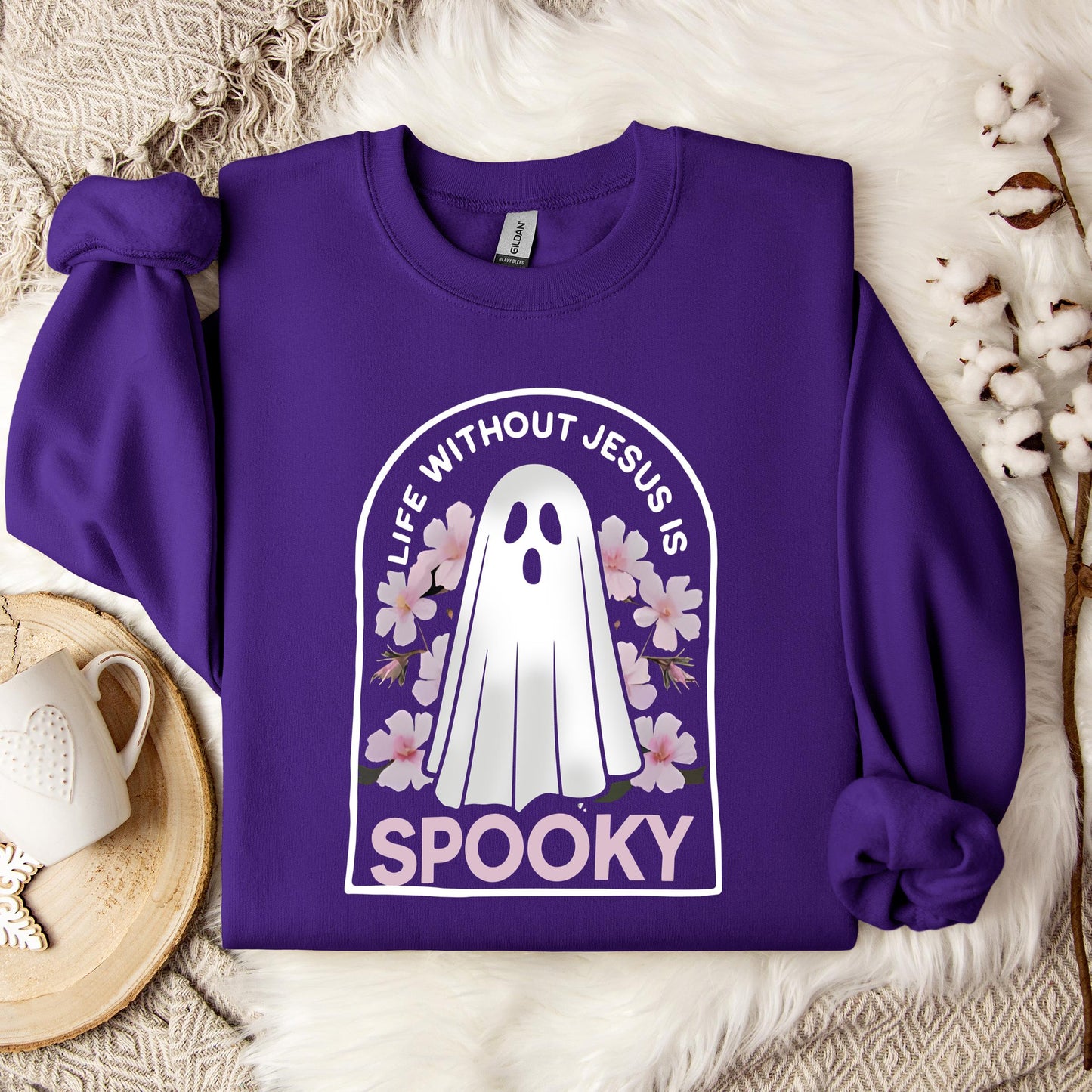 Life Without Jesus Is Spooky 01 Sweatshirt