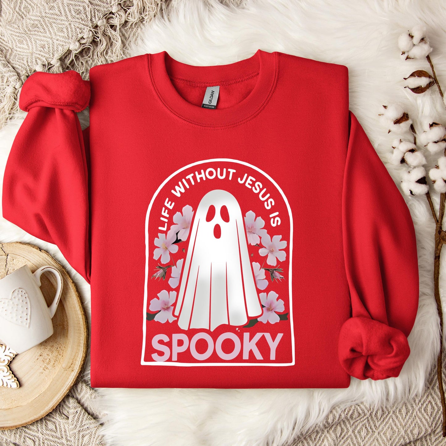 Life Without Jesus Is Spooky 01 Sweatshirt