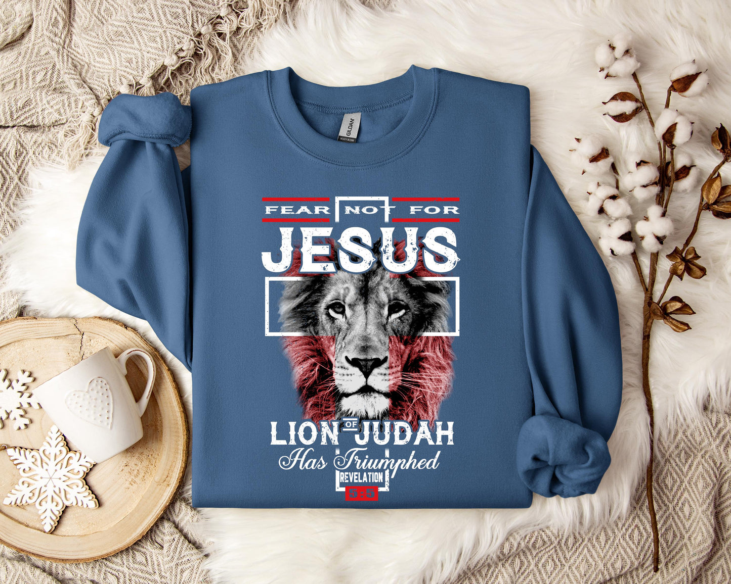 Lion Of Judah Revelation 55 Sweatshirt