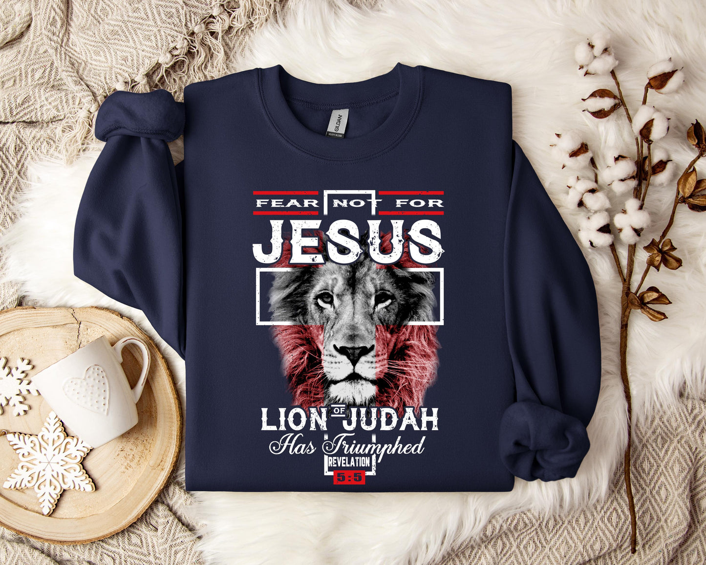 Lion Of Judah Revelation 55 Sweatshirt