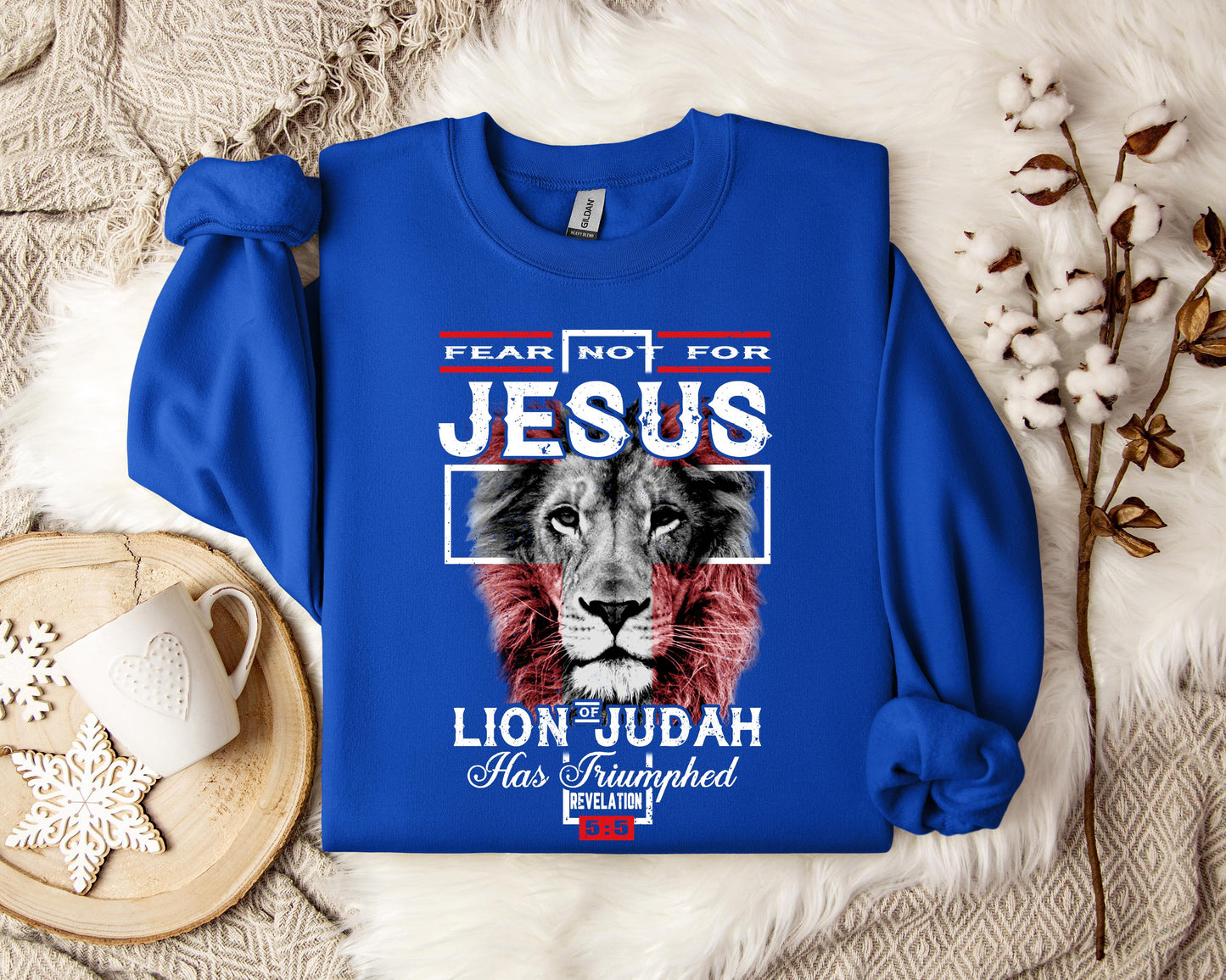 Lion Of Judah Revelation 55 Sweatshirt