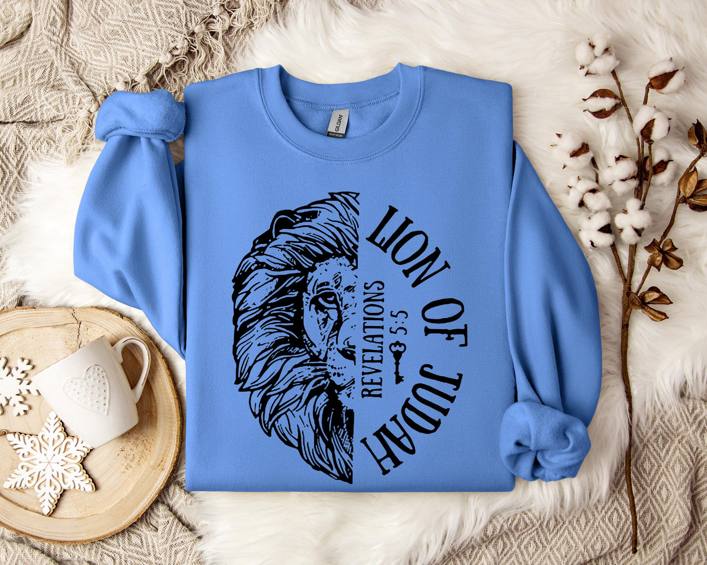 Lion Of Judah Revelations 5.5 Sweatshirt